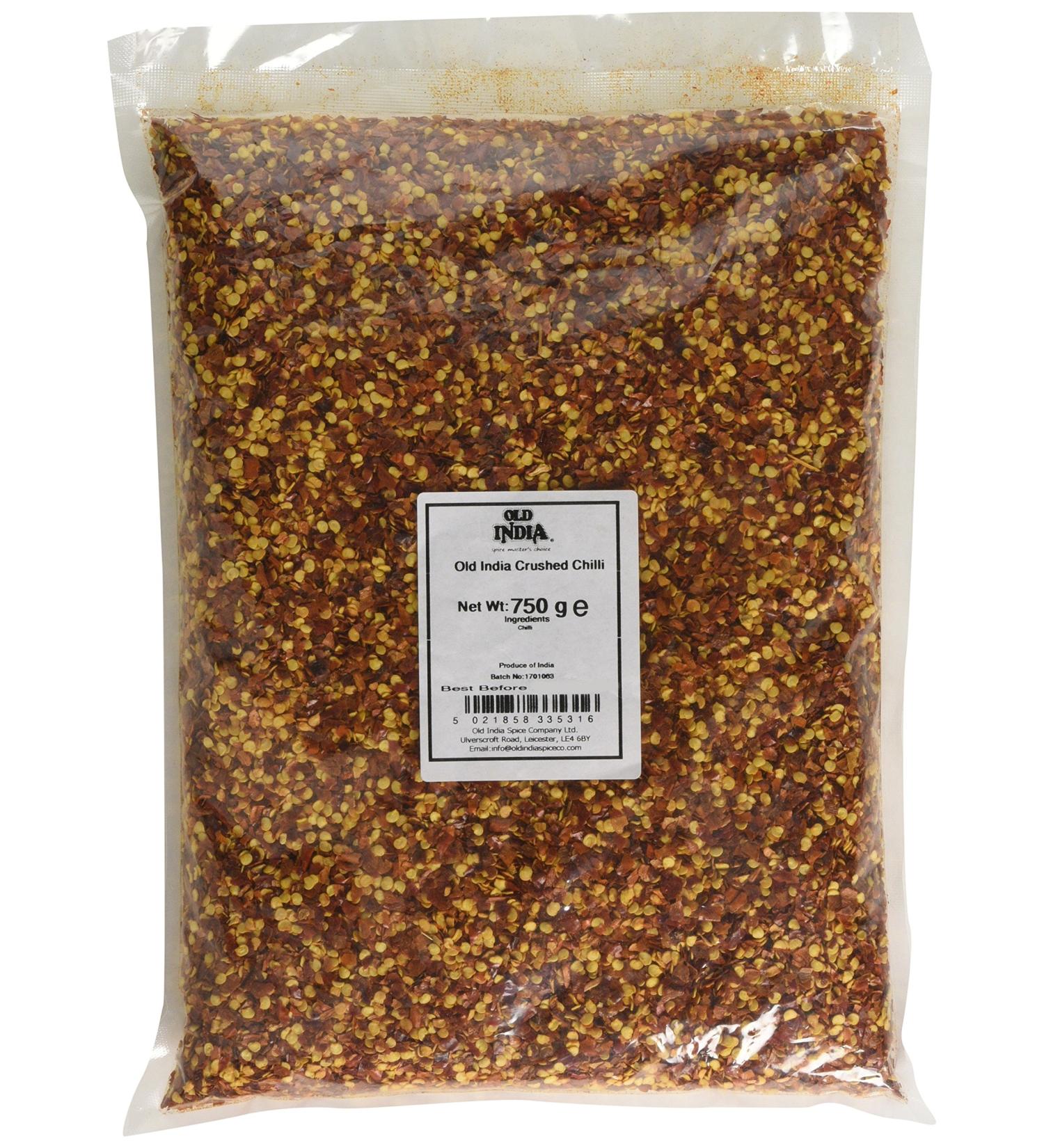 Old India Crushed Chilli 750g - Premium Quality Spice for Culinary Delights - Buy Online on GoSupps.com