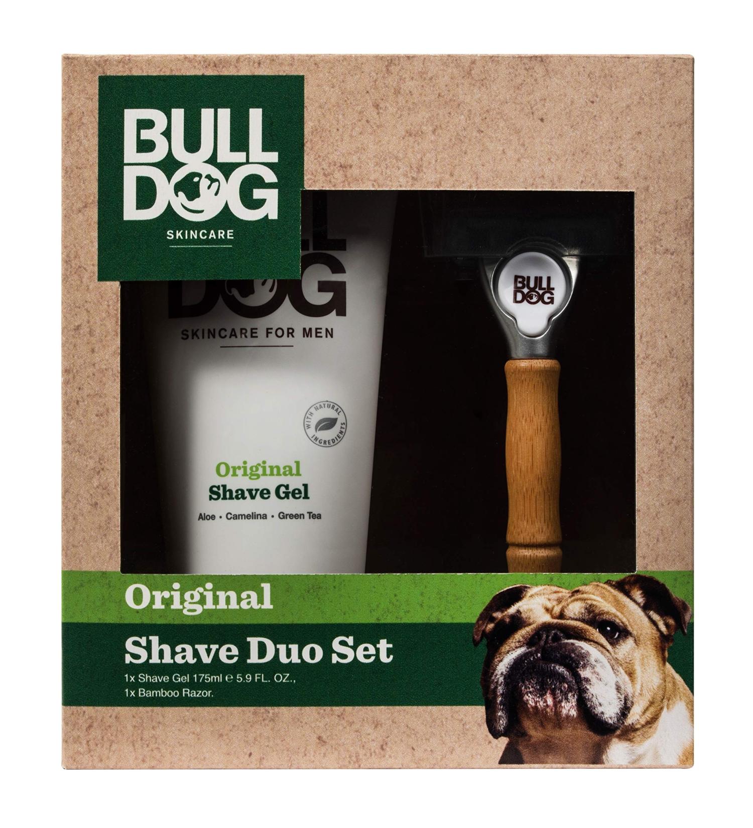 Bulldog Skincare Shave Duo - Smooth Shave Kit for Men - Buy Online on GoSupps.com