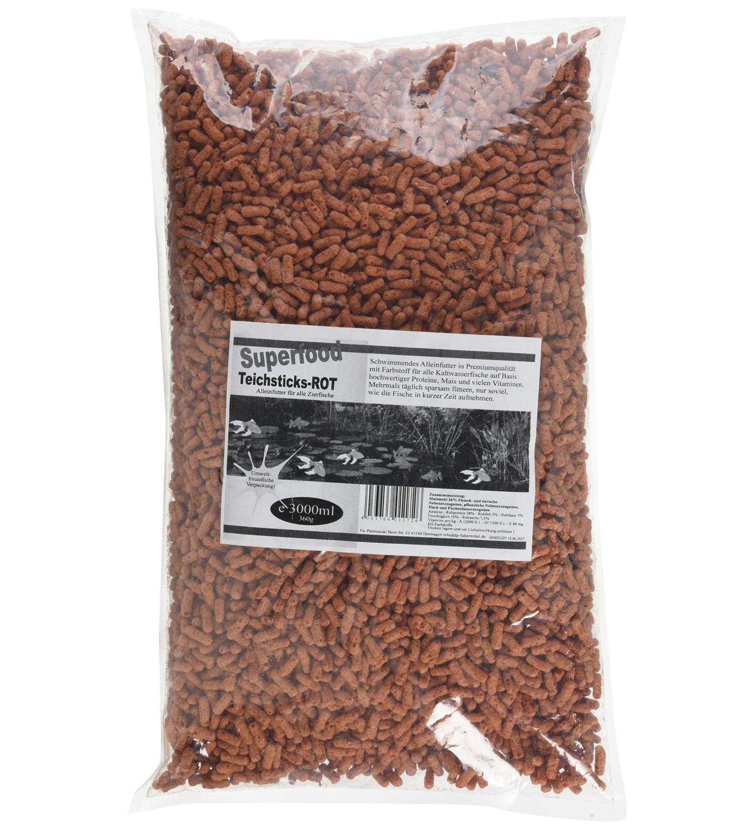 Nobby Pond Sticks Goldfish Food 3000 ML - Buy Online on GoSupps.com