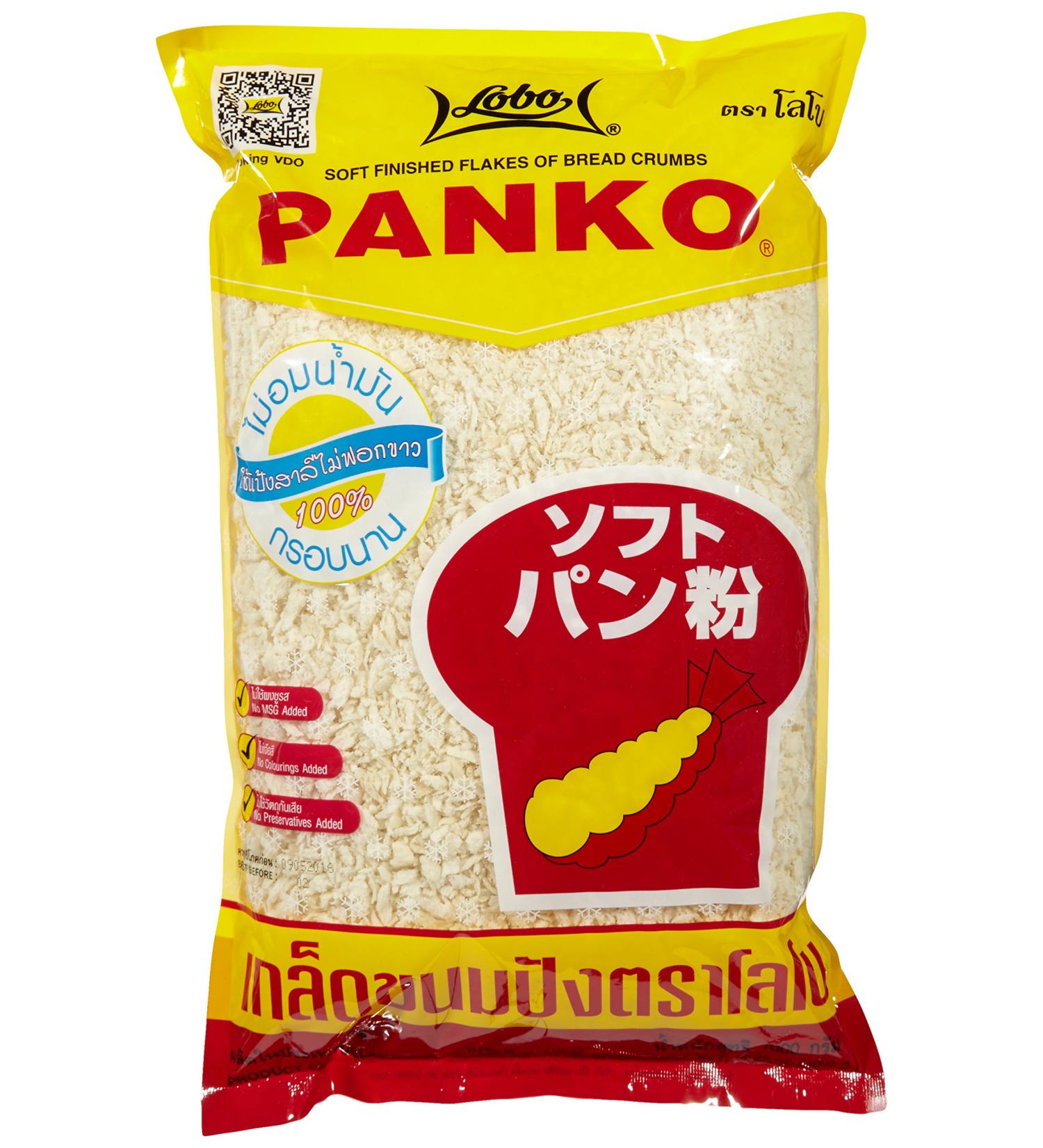 Lobo Japanese bread crumbs panko 1 kg, pack of 6 x 1 kg)