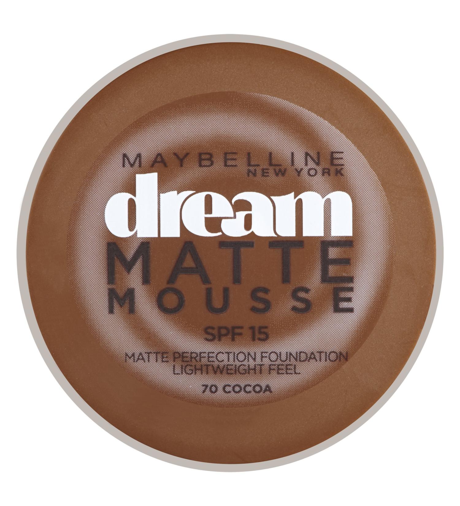Maybelline Dream Matte Mousse 070 Cocoa & 051 Caramel Beige (18ml each) | Pack of 1 - Buy Online on GoSupps.com
