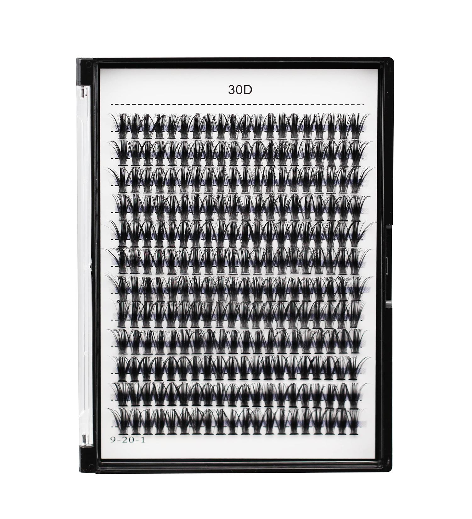 Shop Bodermincer 30D D Curl Cluster Lashes - Fluffy Premade Volume Fans 240 Clusters Mixed Lengths (10-20mm) - Fast International Shipping - Buy Online on GoSupps.com