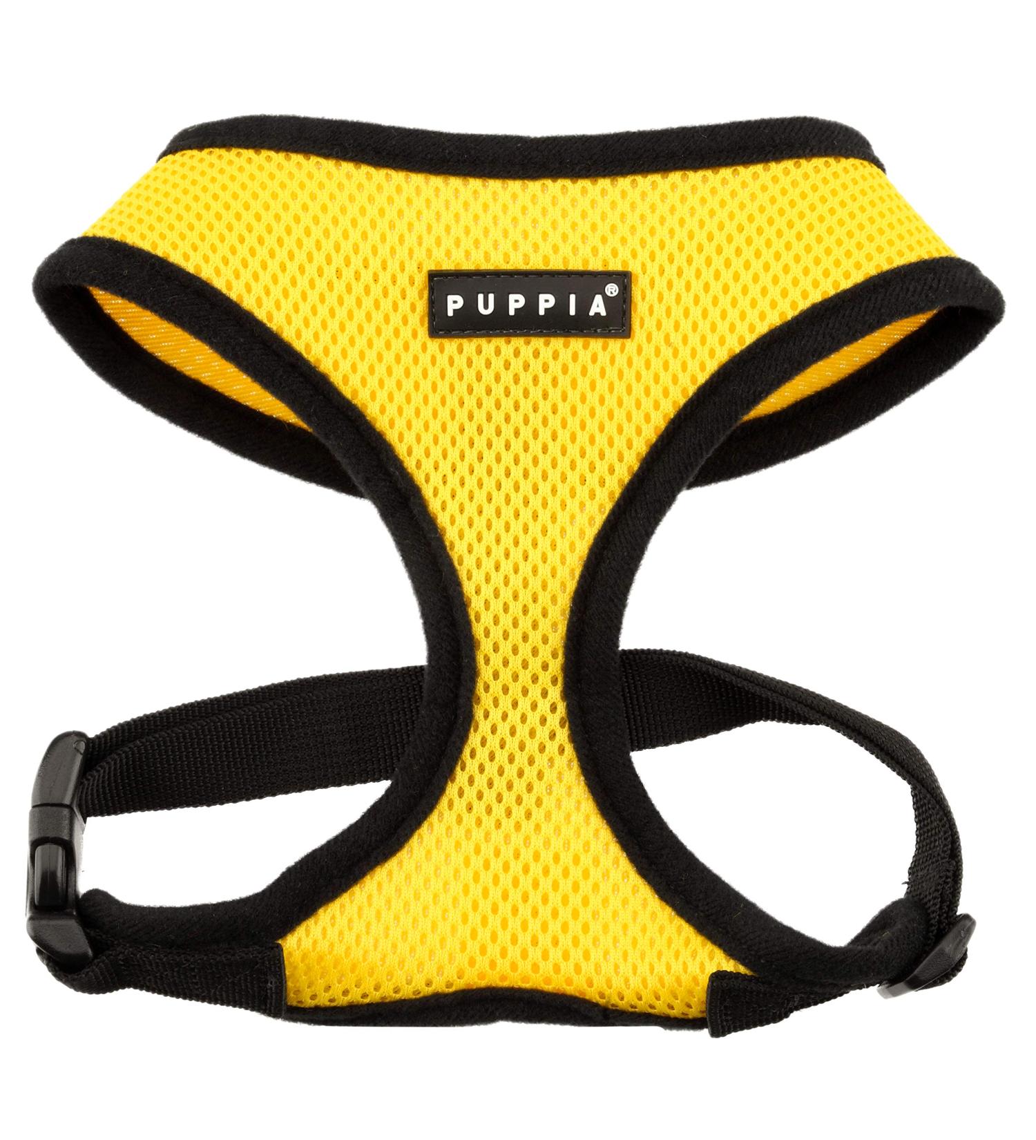 Puppia Dog Harness for Small & Medium Dogs - Super Soft Multi-Color Also Puppy Dish - Atani Training Harness Yellow XS 12g (1 Pack) - Buy Online on GoSupps.com