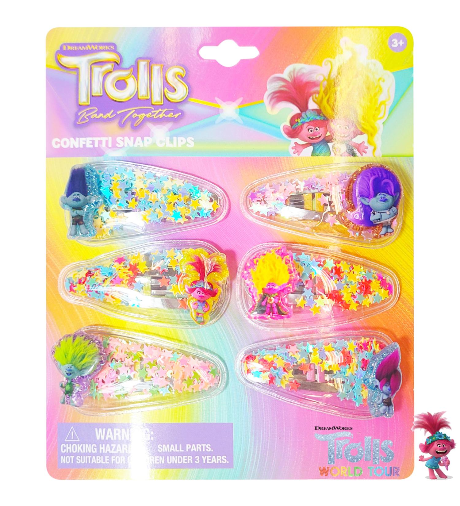 Luv Her Hair Accessories For Girls 6pc Cute Hair Clips For Girls with favorite Luv Her character charms Magical Confetti Hair Clips for Kids Toddler Hair Clips Toddler Hair Accessories Ages 3+ - Buy Online on GoSupps.com