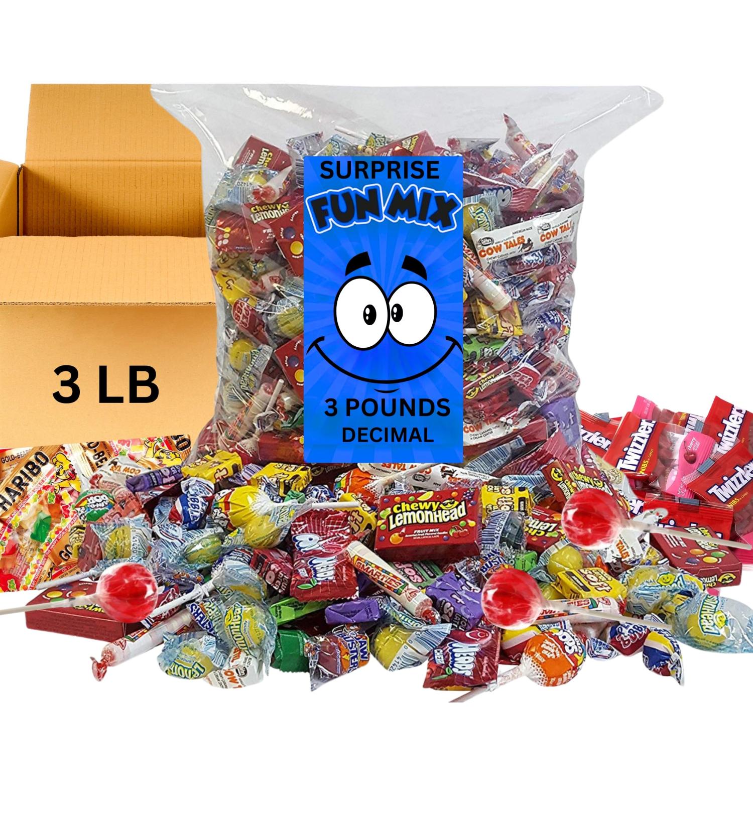 Generic Assorted Party Candy 3 lbs Pinata Filler Individually Wrapped Sweets - Assorted Goodie Bag Candy - Candy For Party Favors For Kids