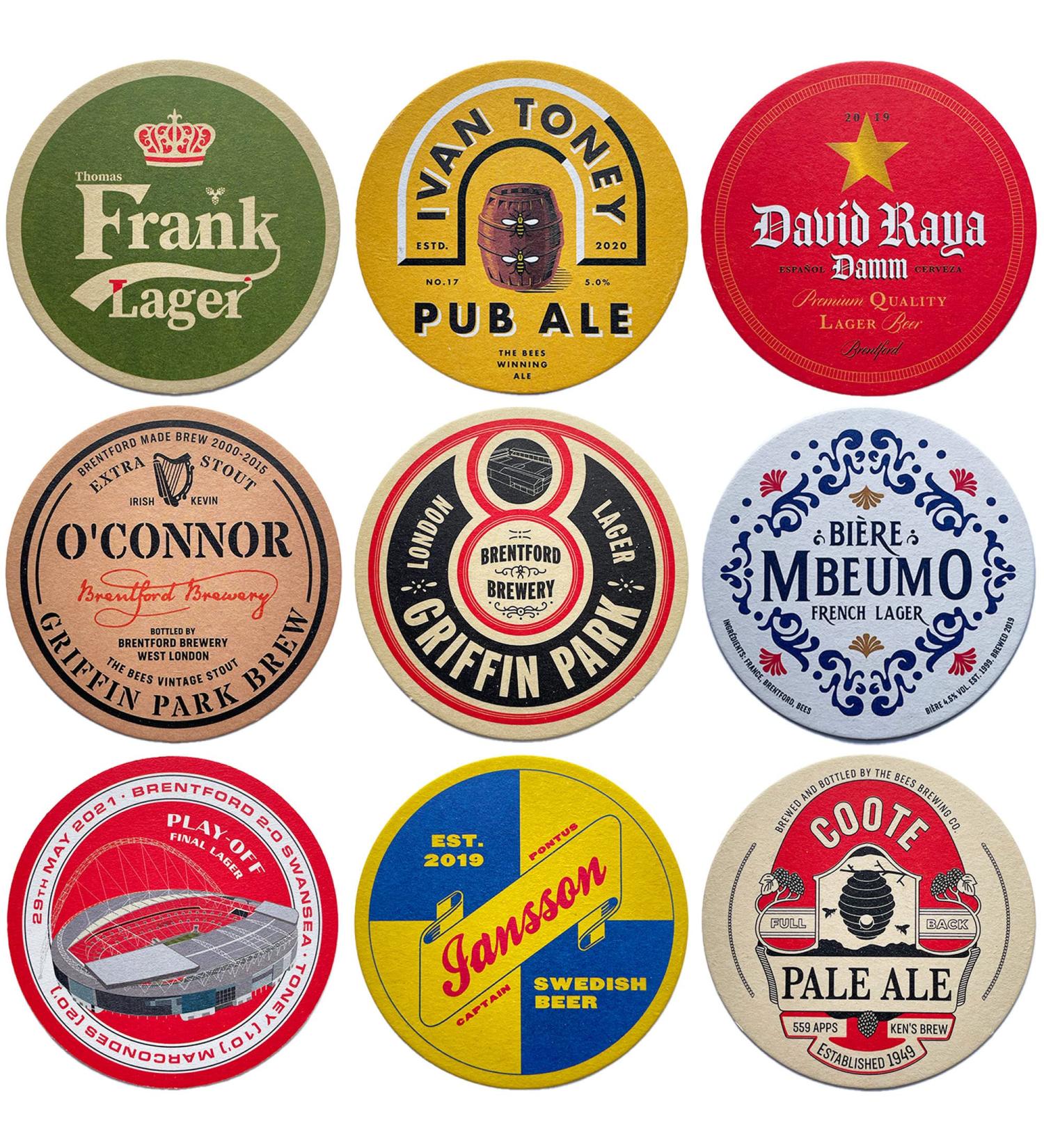 Brentford Beer Cover Set - 9 Stylish Pieces for International Shipping | Shop Now! - Buy Online on GoSupps.com