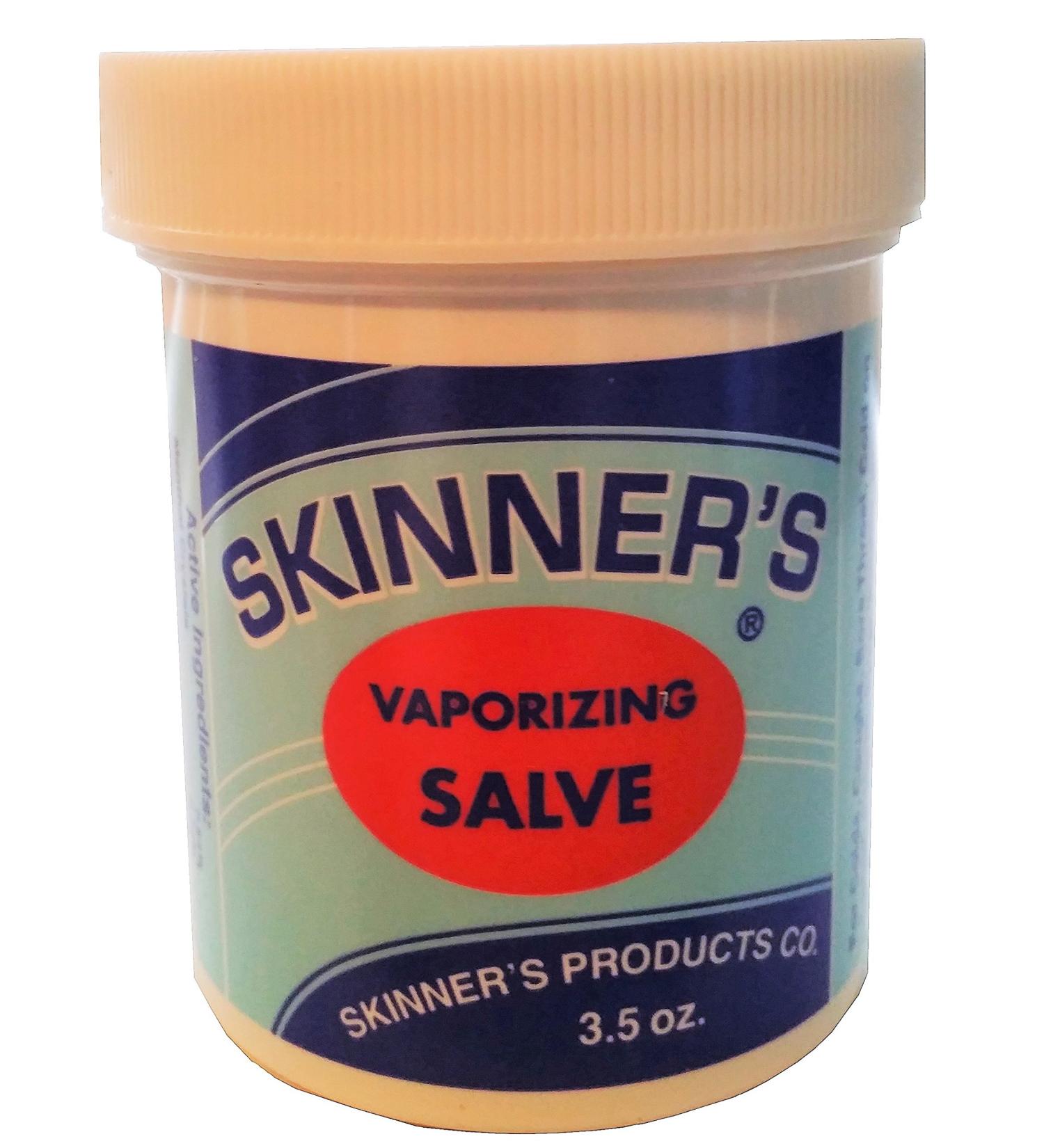Skinner's Vaporizing Salve, 3.5 oz. 1 Count (Pack of 1)