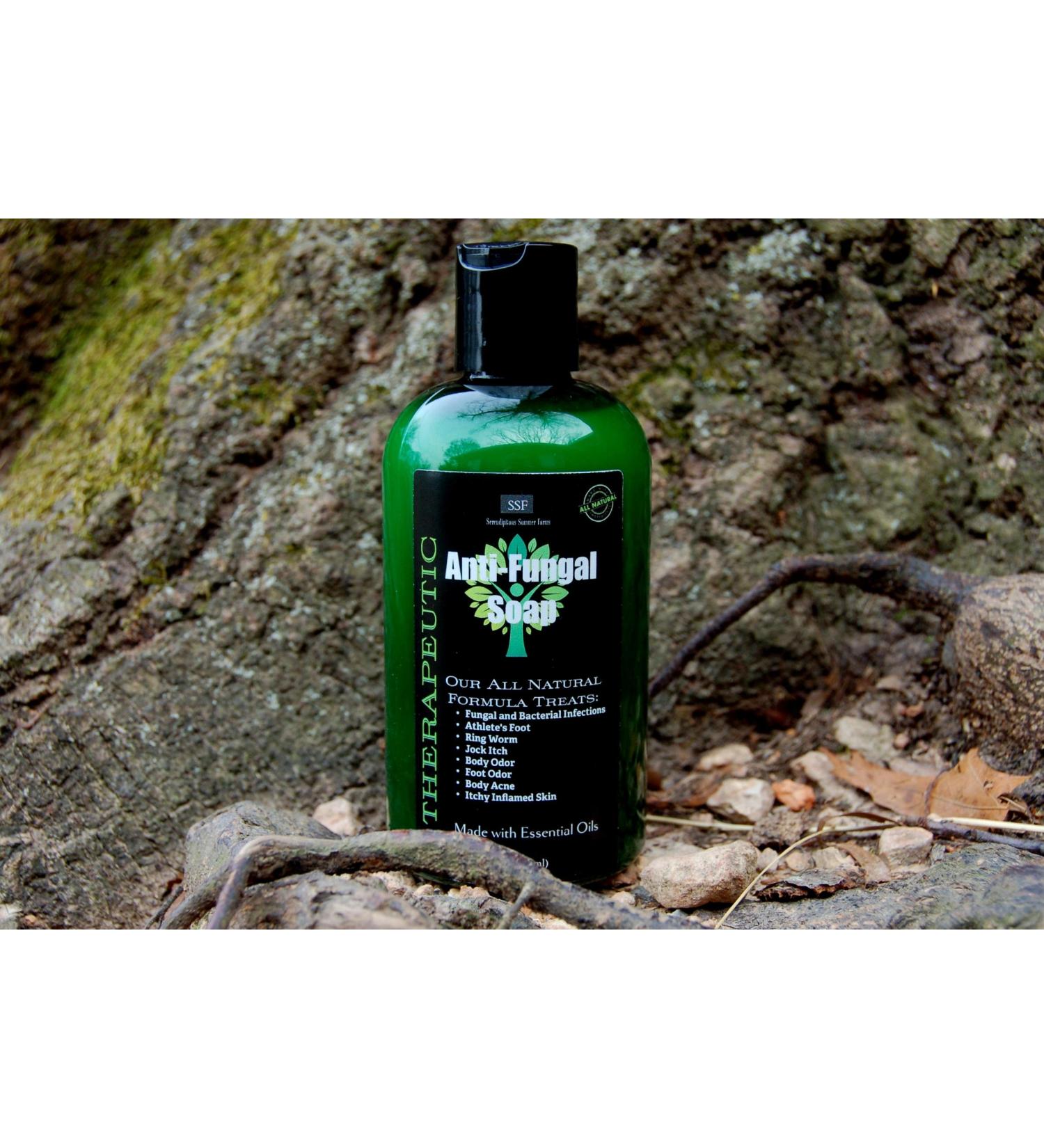 All-Natural Antifungal Soap with Tea Tree Mint & Clove | Eliminate Athlete's Foot Body Odor & Acne - Ideal for Post Gym Use - Buy Online on GoSupps.com