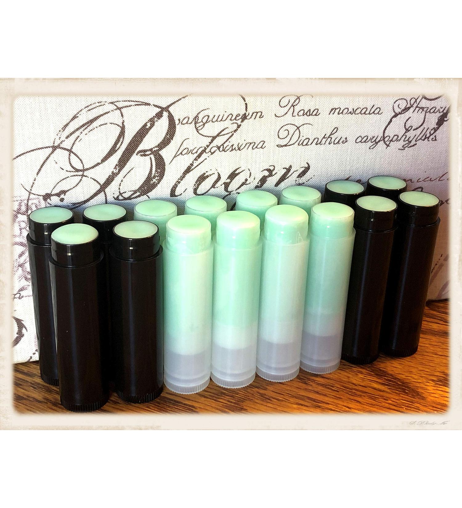 Buy 20 Peppermint Lip Balms - Wholesale Bulk in Clear or Black Tubes - Perfect for Gifts or Resale - Buy Online on GoSupps.com