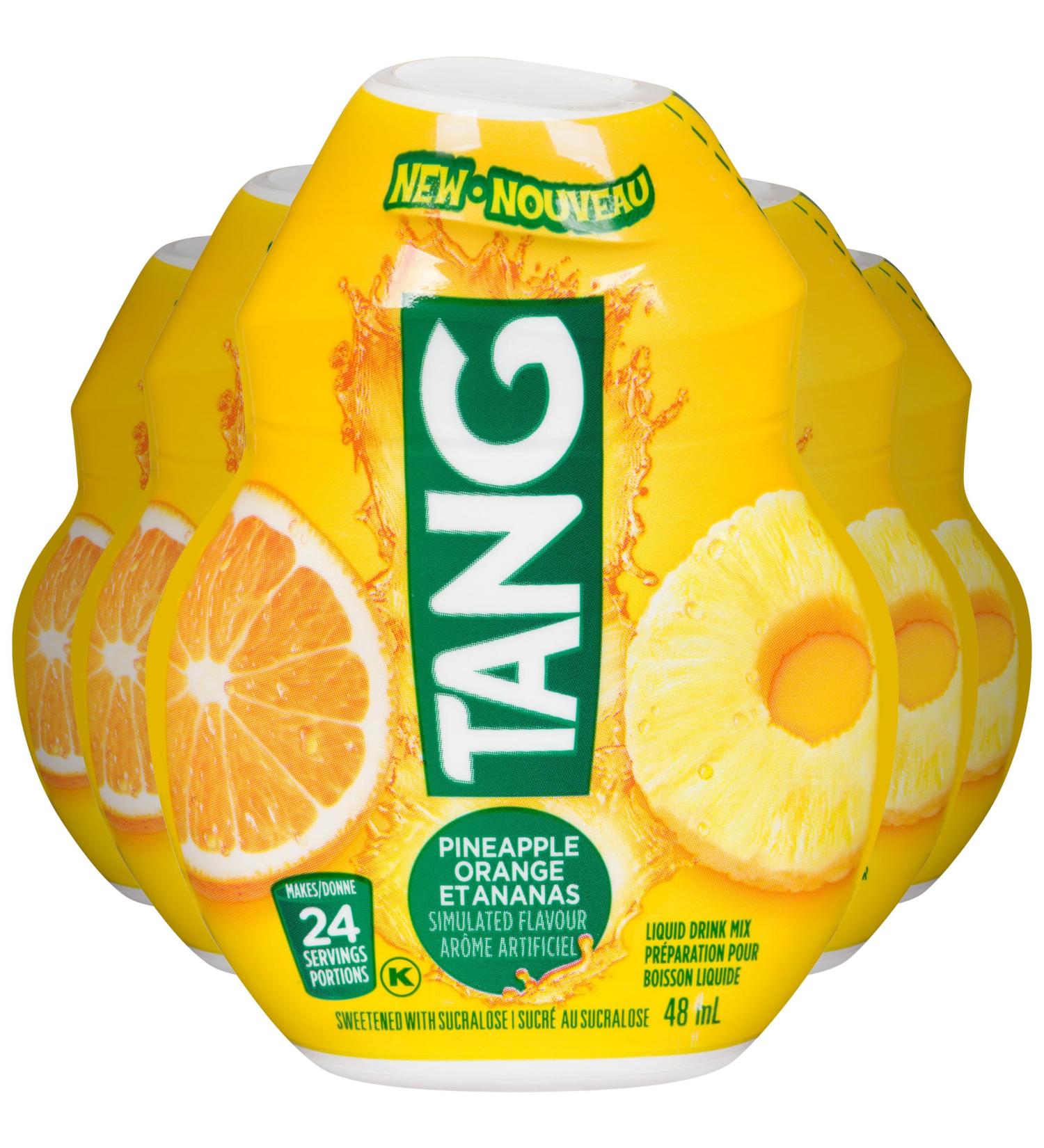 Tang Pineapple Orange Liquid Drink Mix 48ml (Pack of 12) Orange Pineapple 48 ml (Pack of 12) - Buy Online on GoSupps.com