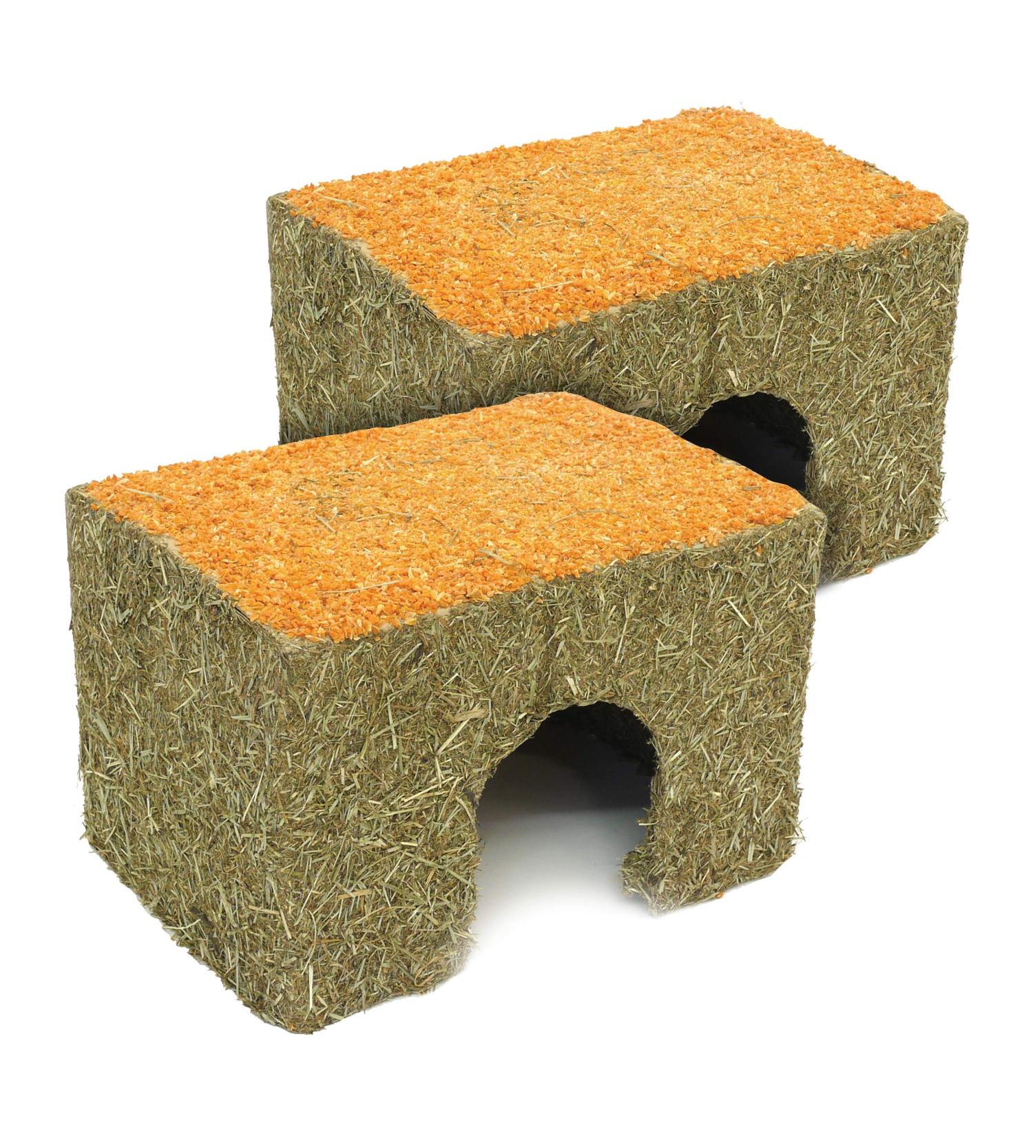 Rosewood Naturals Carrot Cottage Hamster House X 2 Medium twin pack Hamster House - Buy Online on GoSupps.com