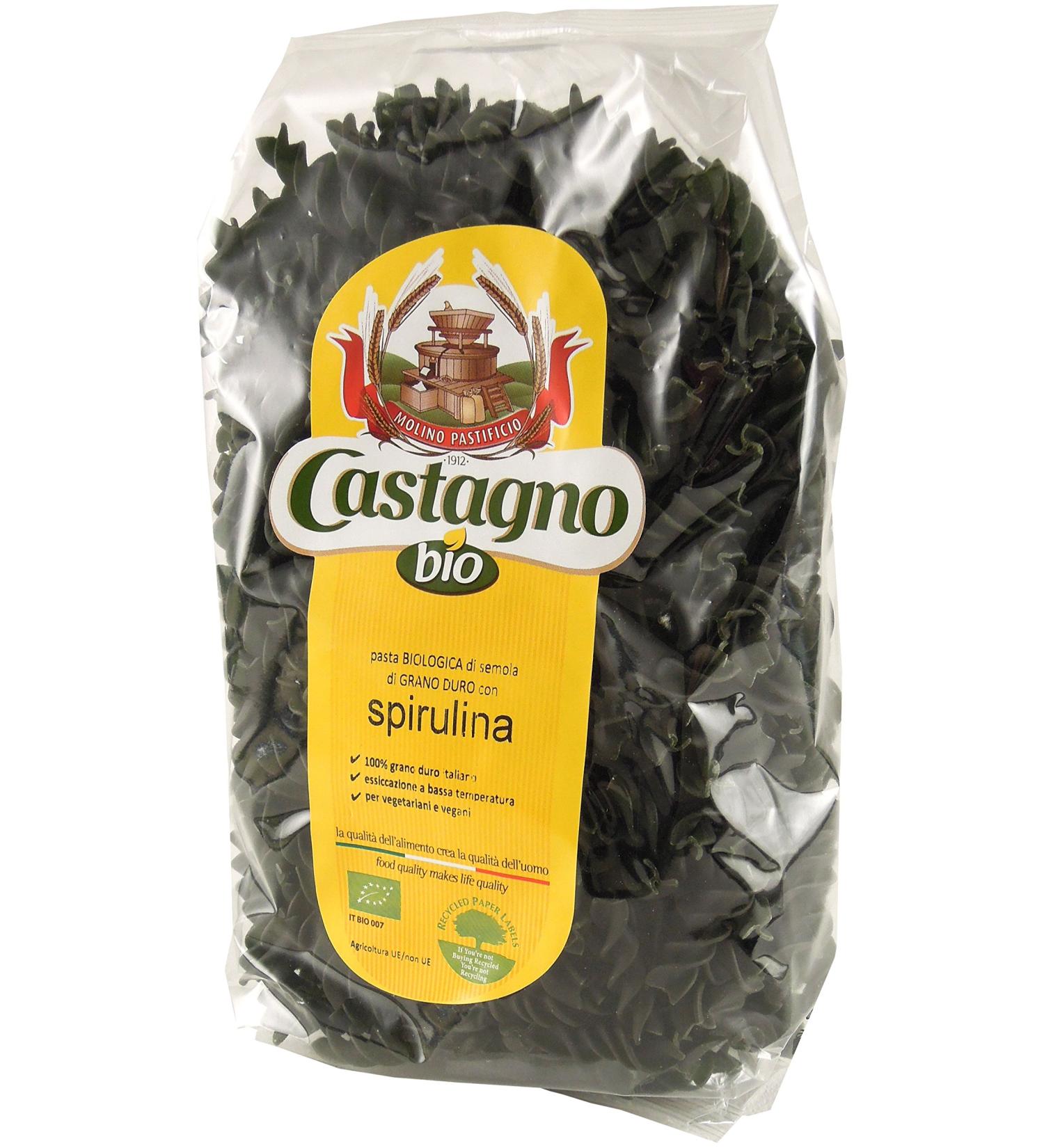 Fusilli di grano duro con Spirulina 500g BIO