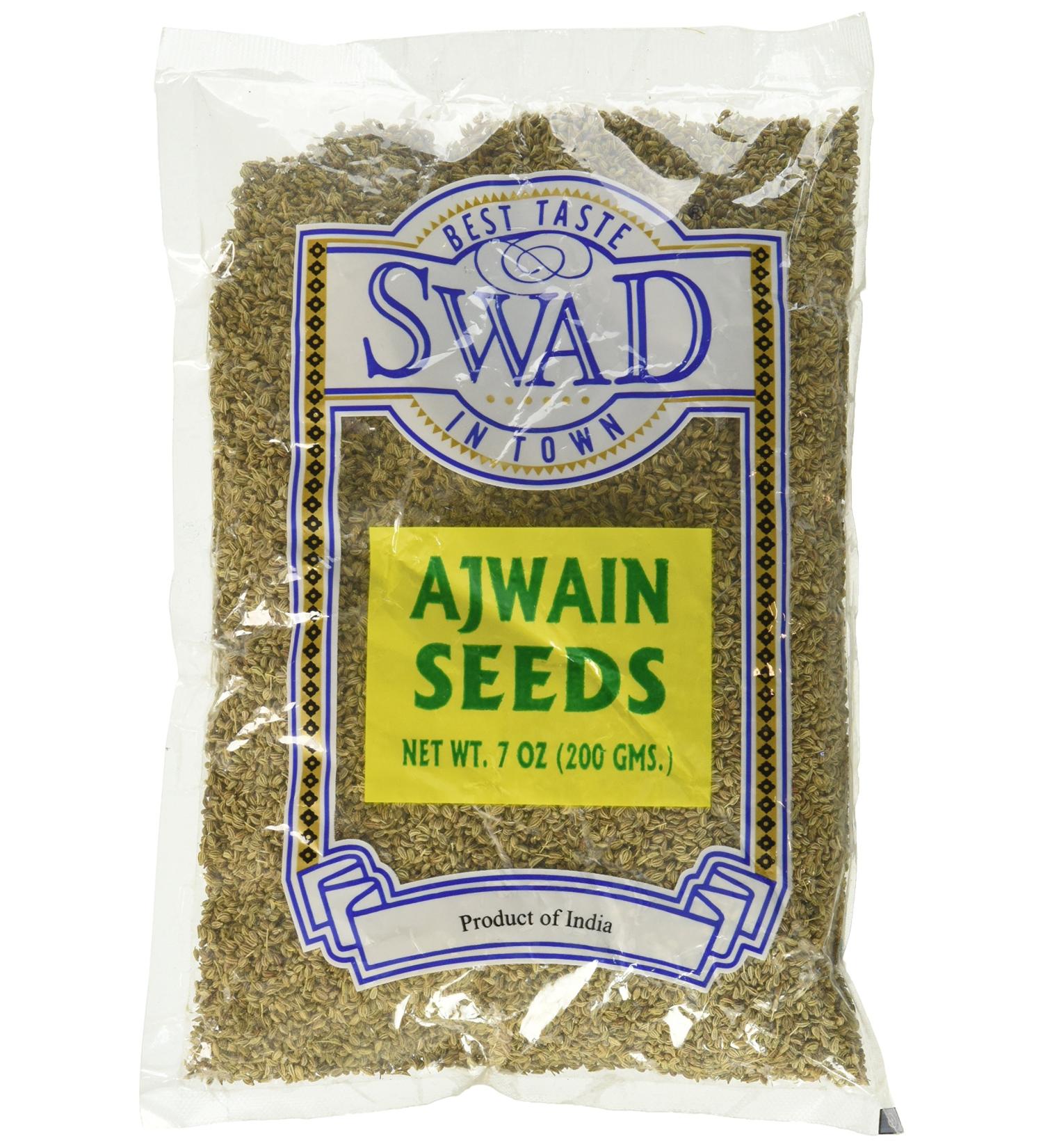 Swad Ajwain Seed 7 oz - Premium Quality Ajwin Seeds from Great Bazaar - Buy Online on GoSupps.com