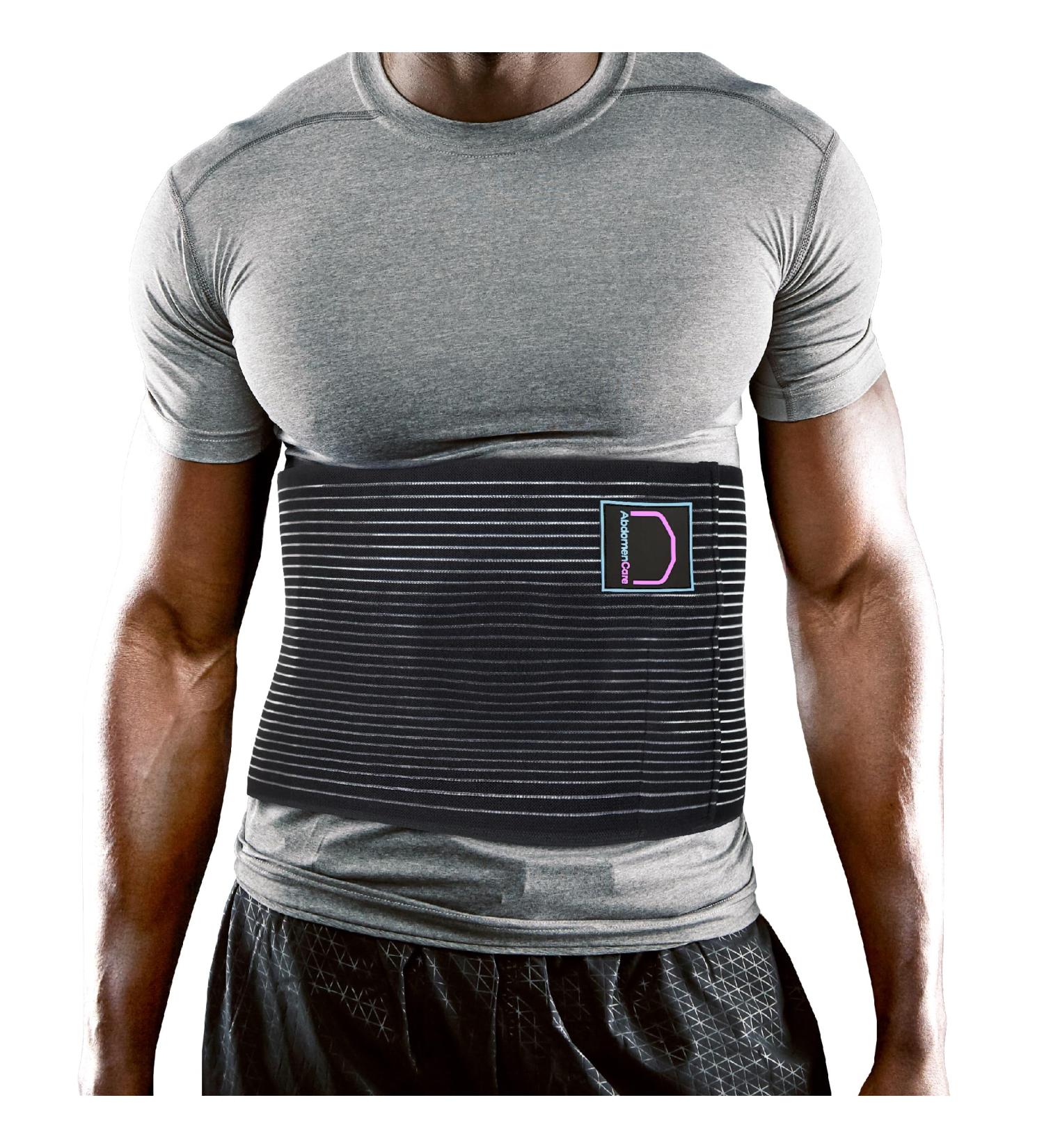 Plus Size Umbilical Hernia Belt for Men & Women | Adjustable Hernia Support with 2 Compression Pads | 2XL/XXL (50-60 IN - Buy Online on GoSupps.com