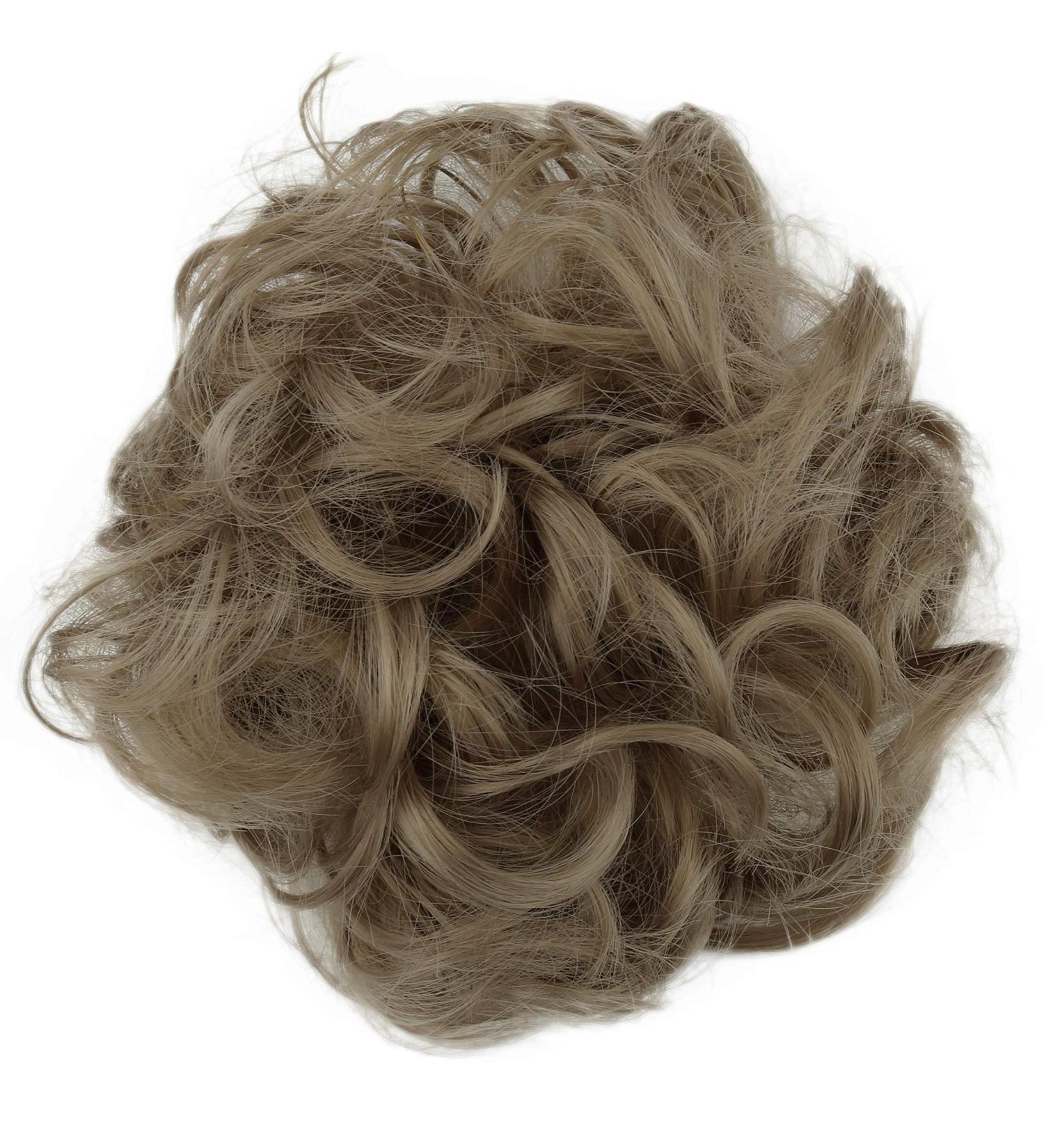 CAISHA by PRETTYSHOP Voluminous Messy Scrunchie Bun | Heat-Resistant Synthetic Fiber | Natural Blonde G25A - Buy Online on GoSupps.com