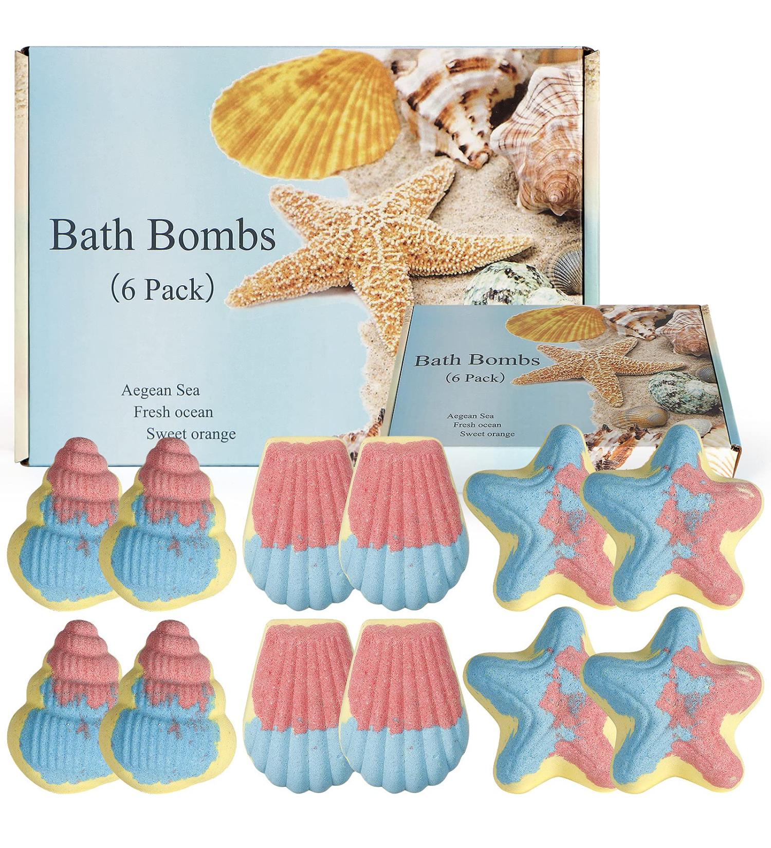 12-Piece Bath Bombs Gift Set for Women & Children | Spa Bubble Bath Balls | Perfect for Birthdays Valentine's Day Mother's Day & Christmas - Buy Online on GoSupps.com