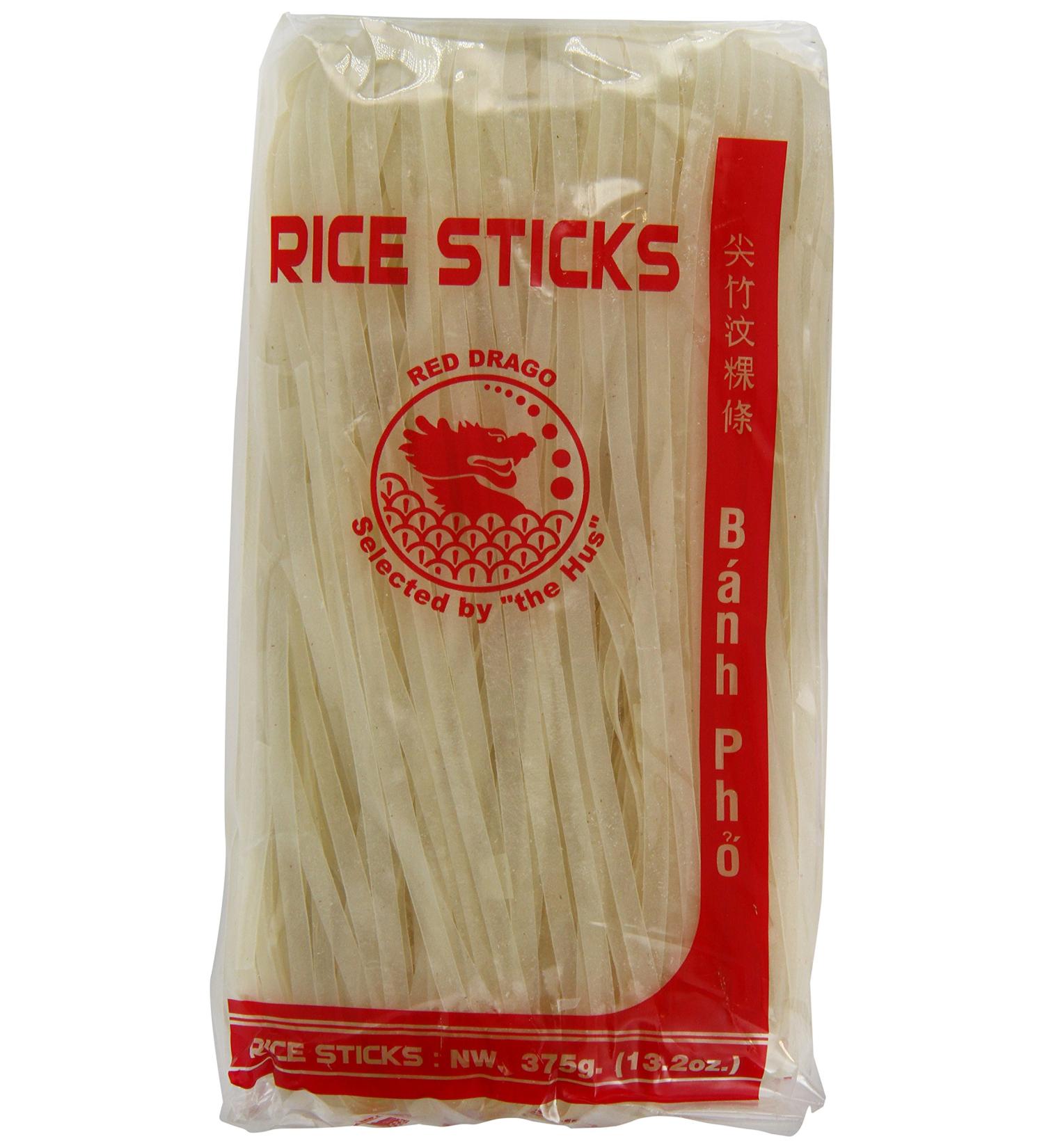 Red Drago Rice Sticks 5mm 375g - Authentic Asian Noodles - Buy Online on GoSupps.com