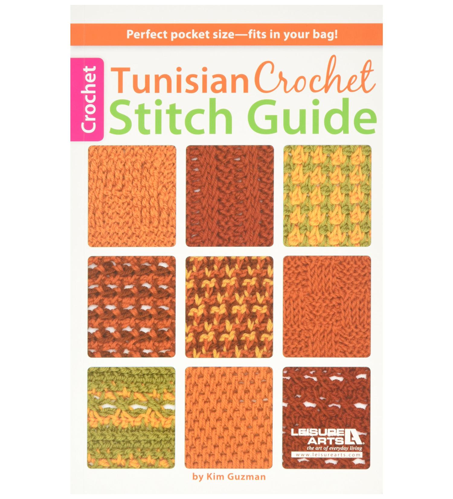 Leisure Arts Tunisian Crochet Stitch Guide - Ultimate Tutorial for Beginners & Experts - Buy Online on GoSupps.com