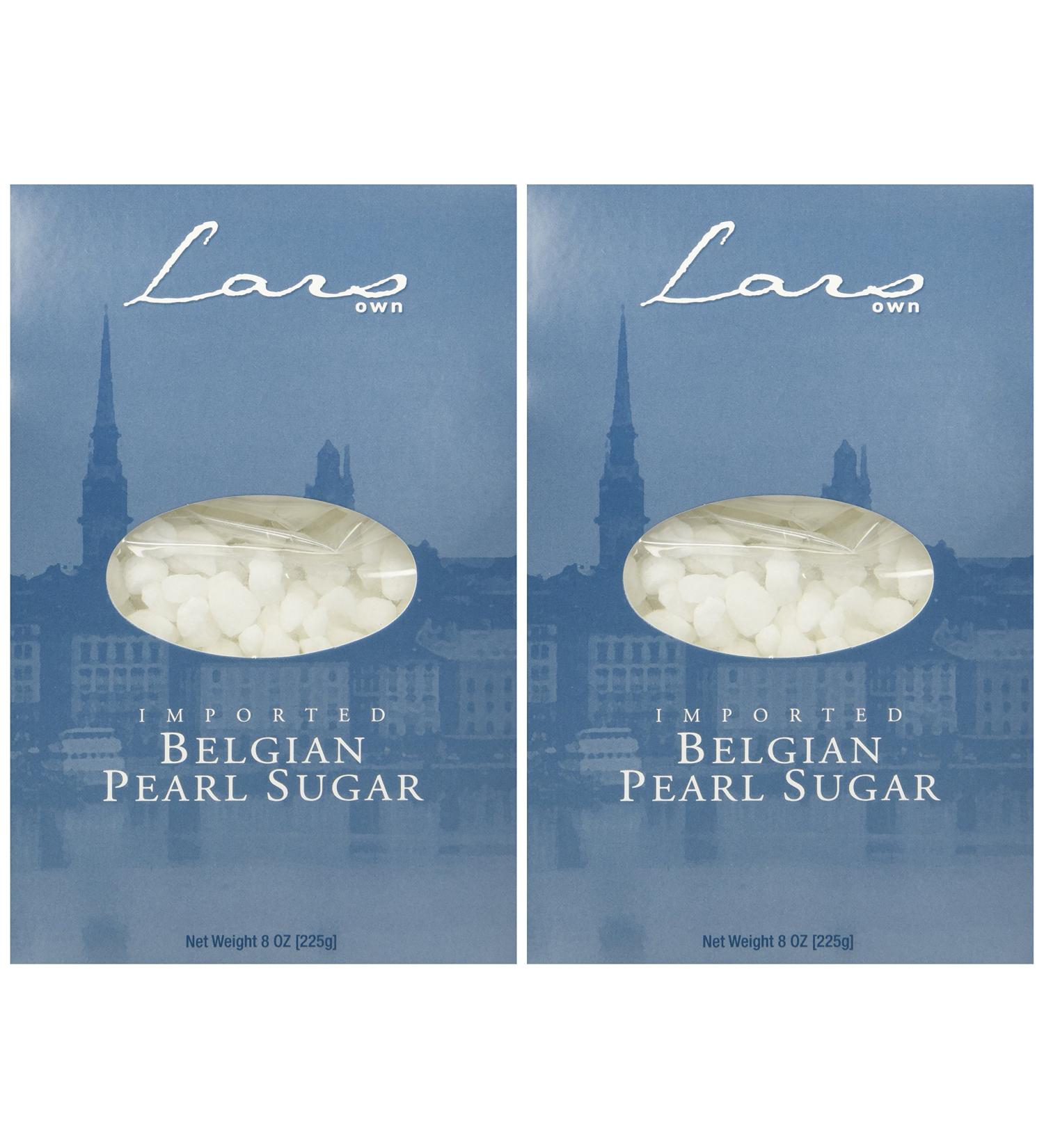 Lars' Own Belgian Pearl Sugar 8oz - Pack of 2 | Premium Quality Sugar for Baking - Buy Online on GoSupps.com