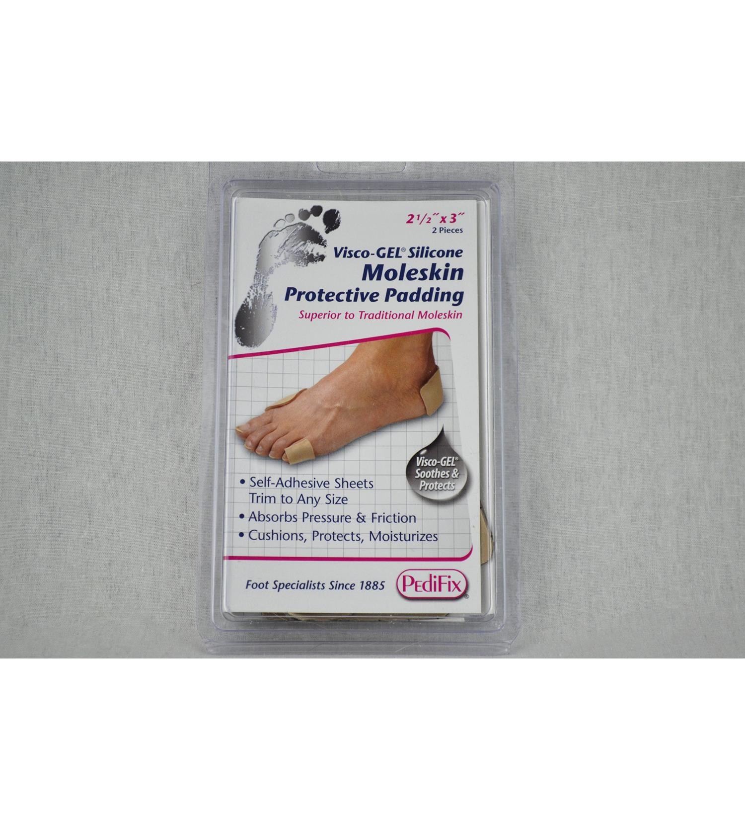 Visco-GEL Moleskin Protective Padding - Comfortable Gel Cushion for Skin Protection - Buy Online on GoSupps.com