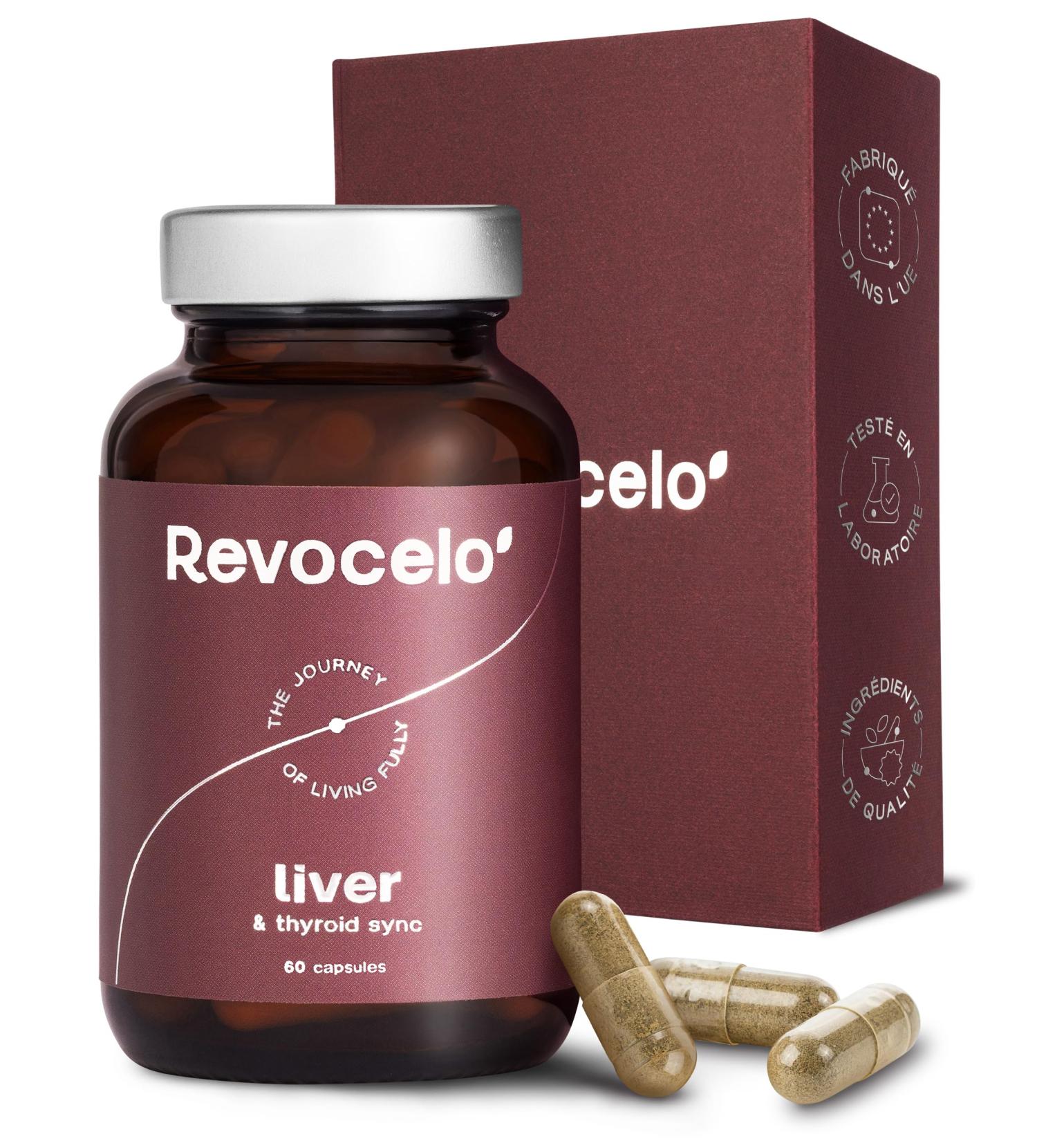 Liver & Thyroid Sync - Formule au TUDCA pour l quilibre du foie et de la thyro de 60 g lules - Buy Online on GoSupps.com