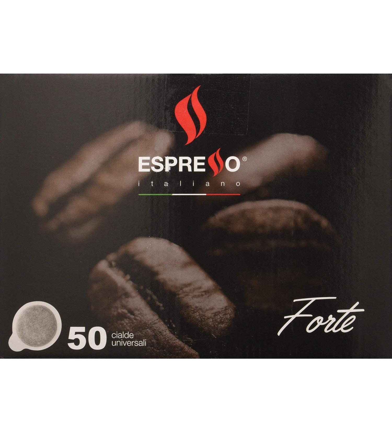 Forte Espresso Coffee 50 Pods - ESPRESSO Italiano - Buy Online on GoSupps.com