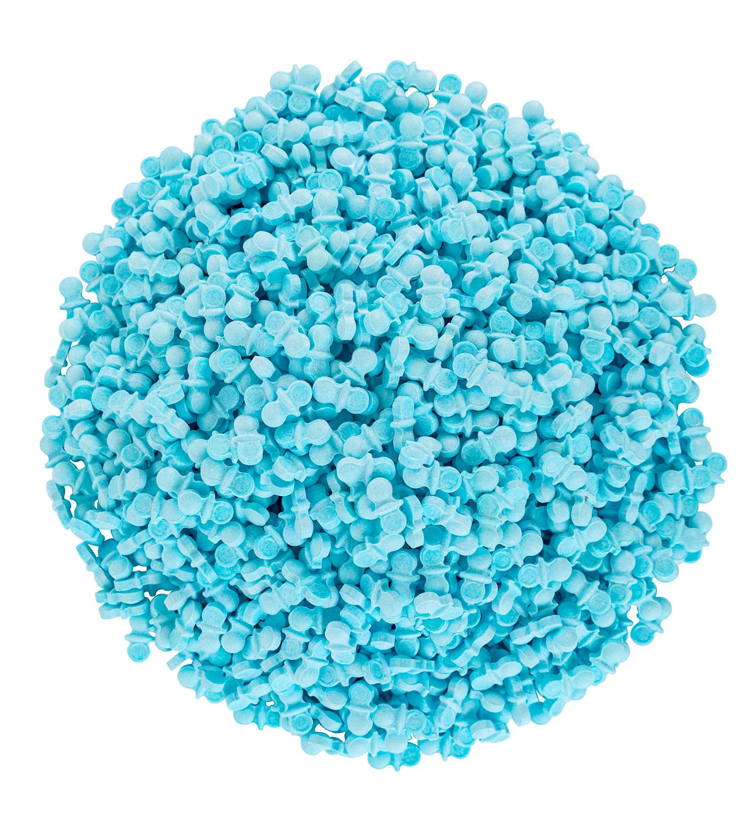Dee Best Blue Baby Bites 2.2 LB Pacifier Candy for Baby Boy Shower | Kosher It's A Boy Candy 1300+ Pieces 2.2 Pound - Pack of 1 - Buy Online on GoSupps.com
