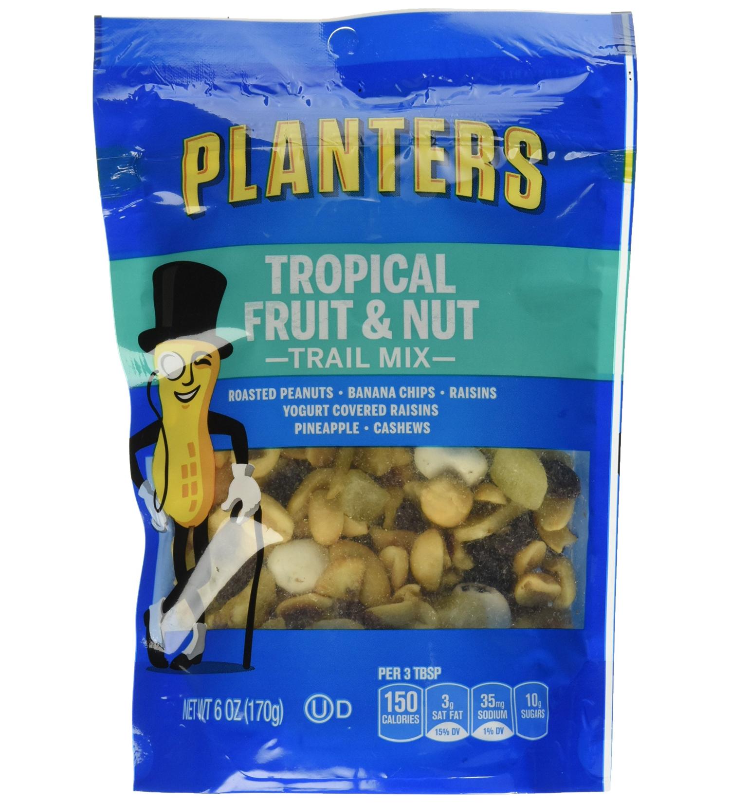 Tropical Fruit & Nuts Trail Mix - 6oz Bags, Pack of 6 | Healthy Snack Option - Buy Online on GoSupps.com