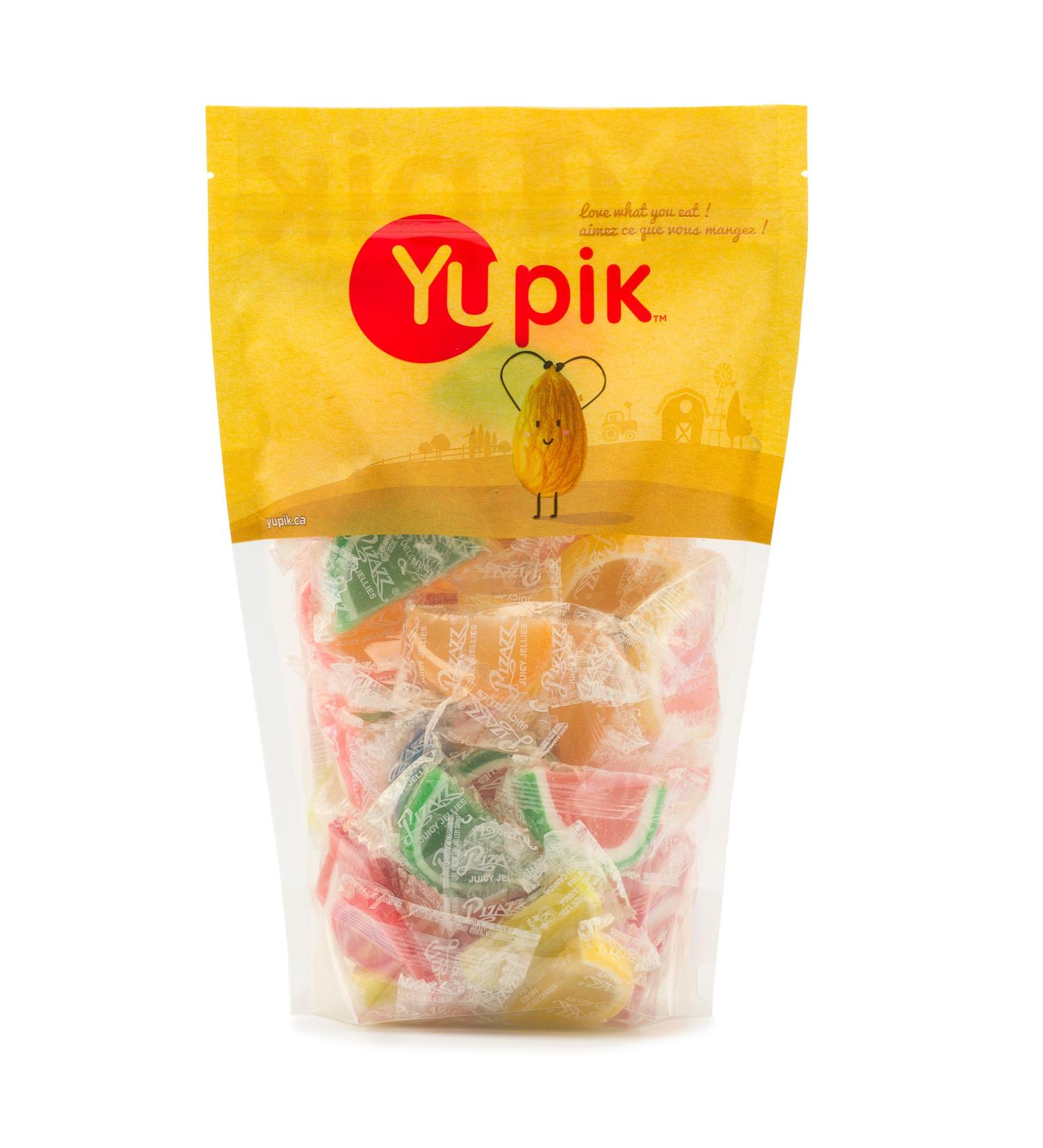 Yupik Wrapped Fruit Flavored Jelly Slices 1 kg 6 Count Gluten-Free Individually Wrapped Candy Fruity Flavors Sugary Coating Delicious Snacks Ideal for Gifting Halloween & Holidays 6 kg - Buy Online on GoSupps.com