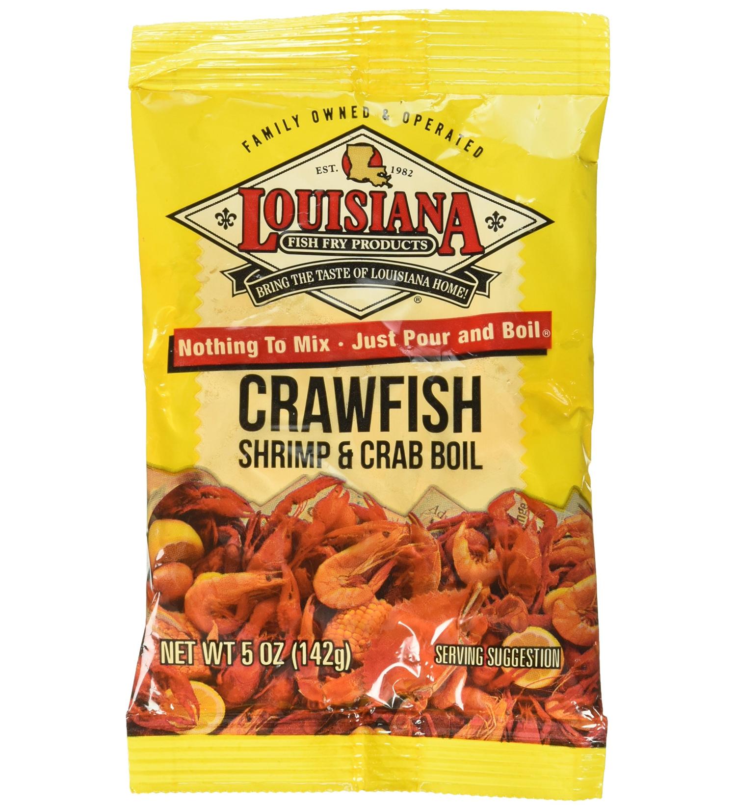Louisiana Boil Seafood Seasoning 5 Oz (Pack of 4) - Buy Online on GoSupps.com