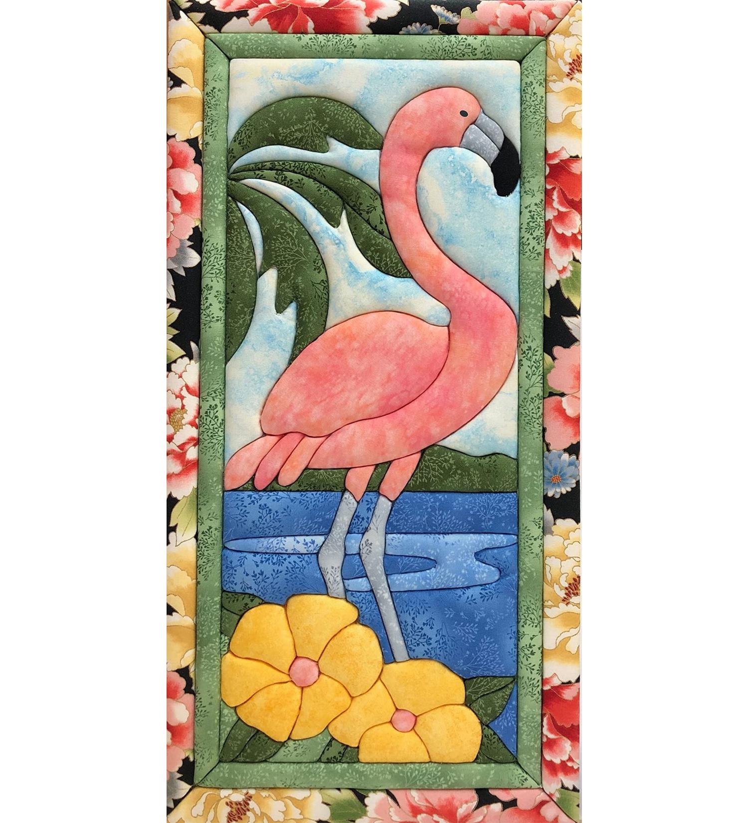 Quilt Magic Flamingo Wall Quilt KIT