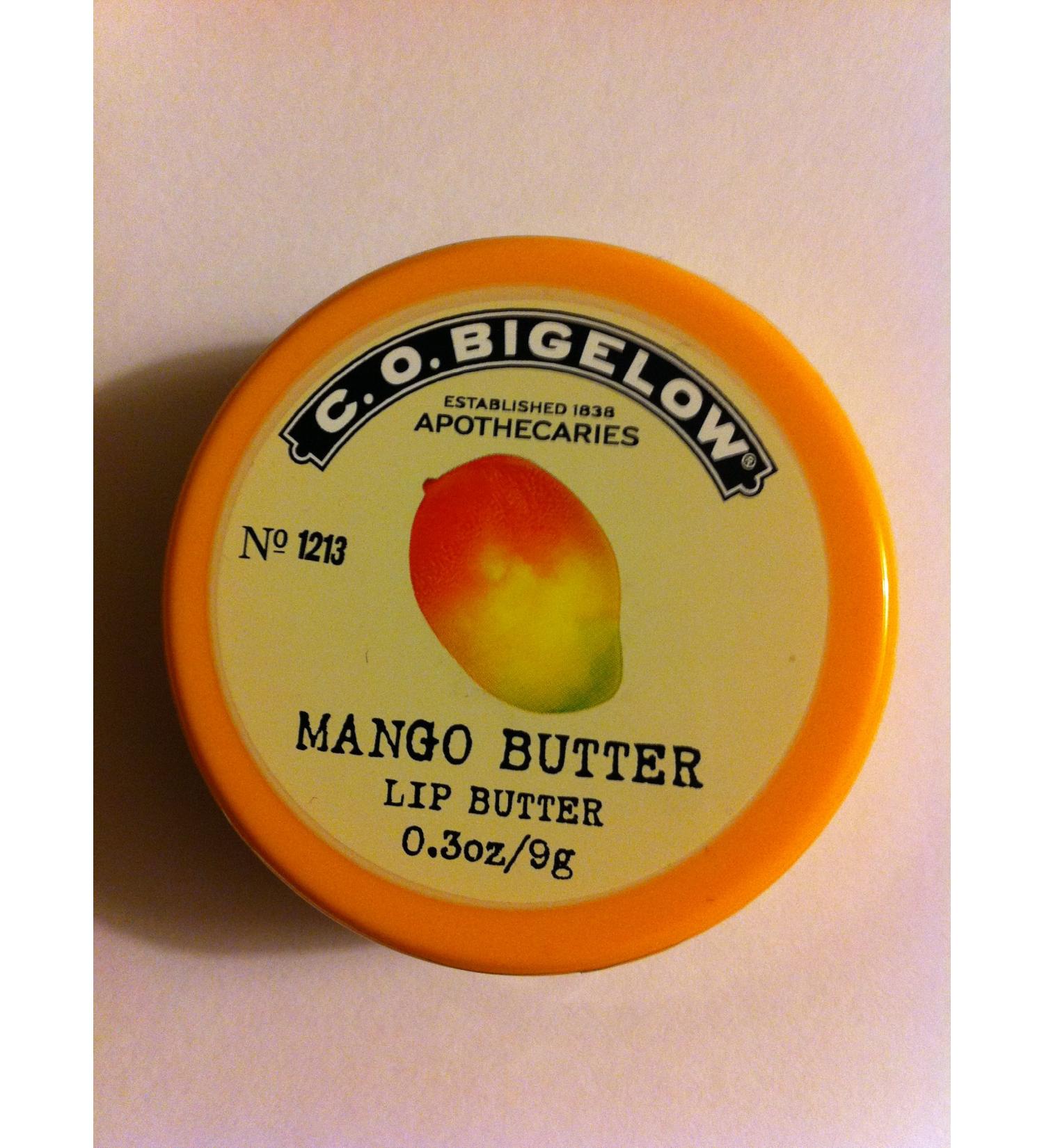 C.O. Bigelow Mango Butter Lip Butter .3 oz