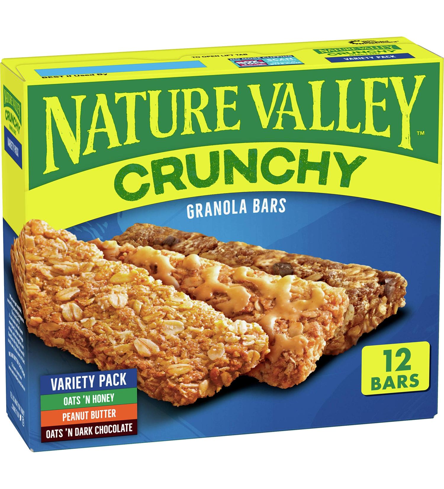 Nature Valley Granola Bars Variety Pack 8.94 oz - 12 ct: Delicious Assorted Flavors - Buy Online on GoSupps.com
