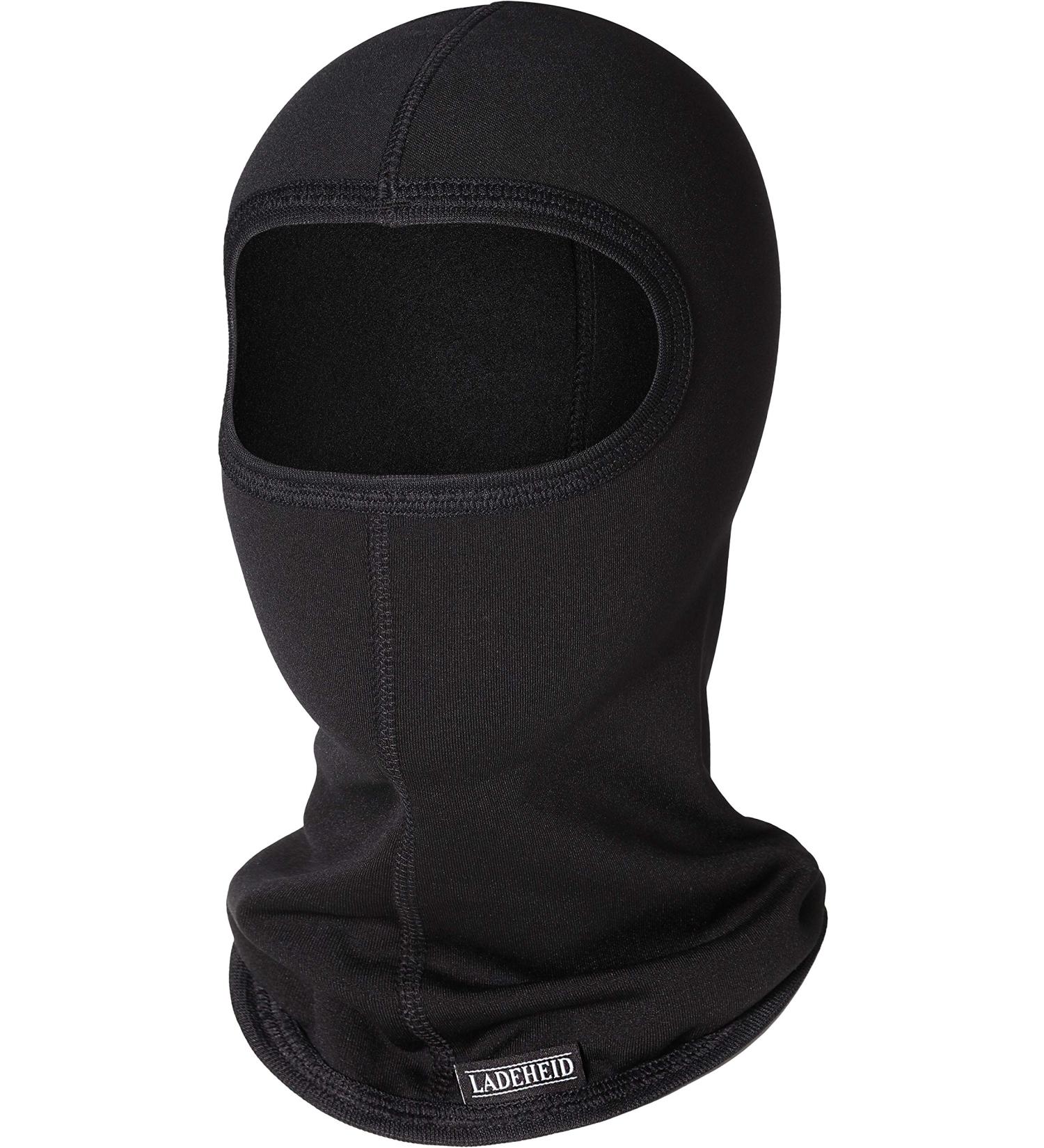 Ladeheid Children's Ski Balaclava - Thermoactive Comfortable & Breathable | LA-200 One Size Black - Ideal for Kids' Outdoor Activities - Buy Online on GoSupps.com