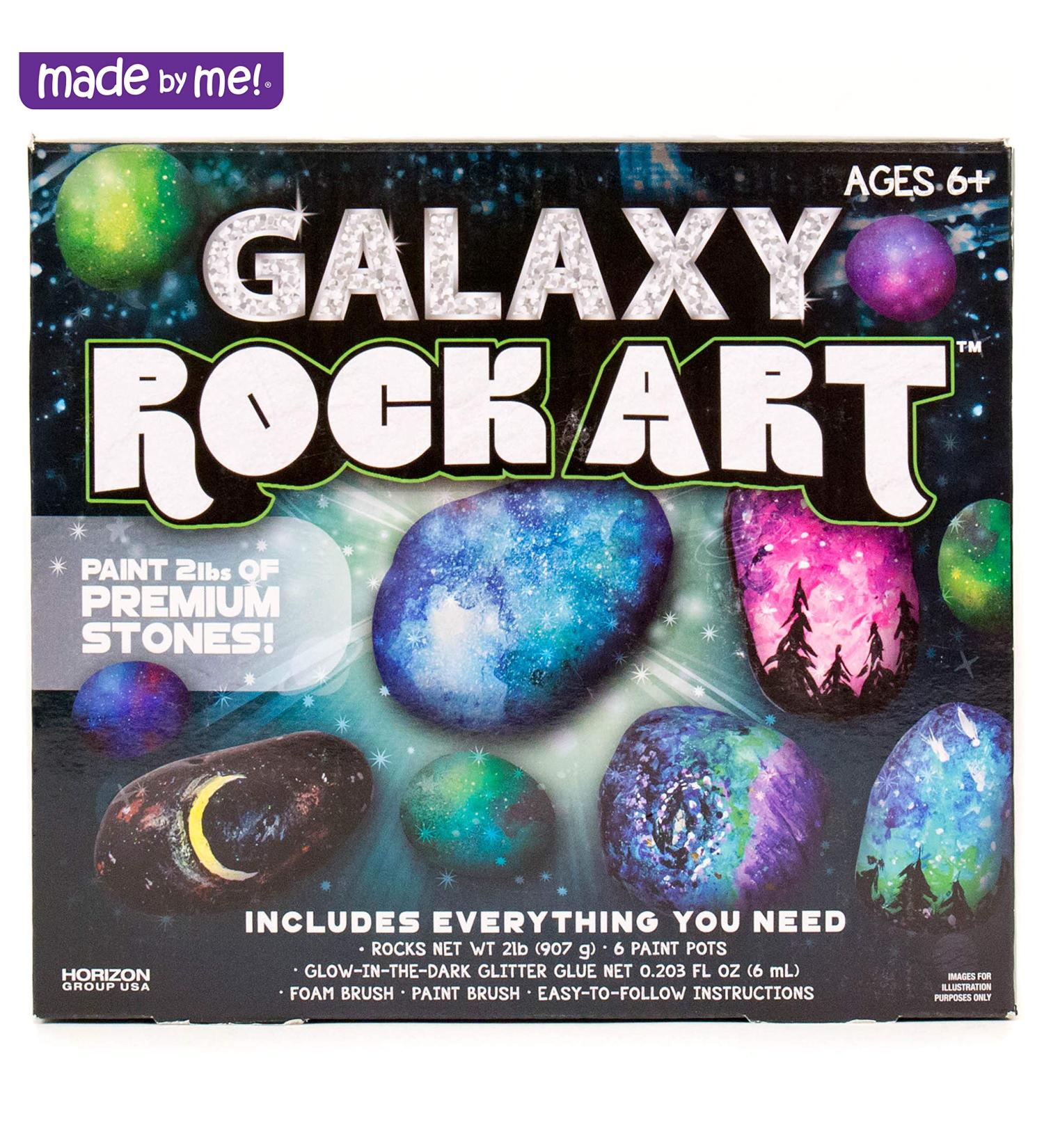 Galaxy Paint Your Own Rock Art Kit - Black | Horizon Group USA - Buy Online on GoSupps.com