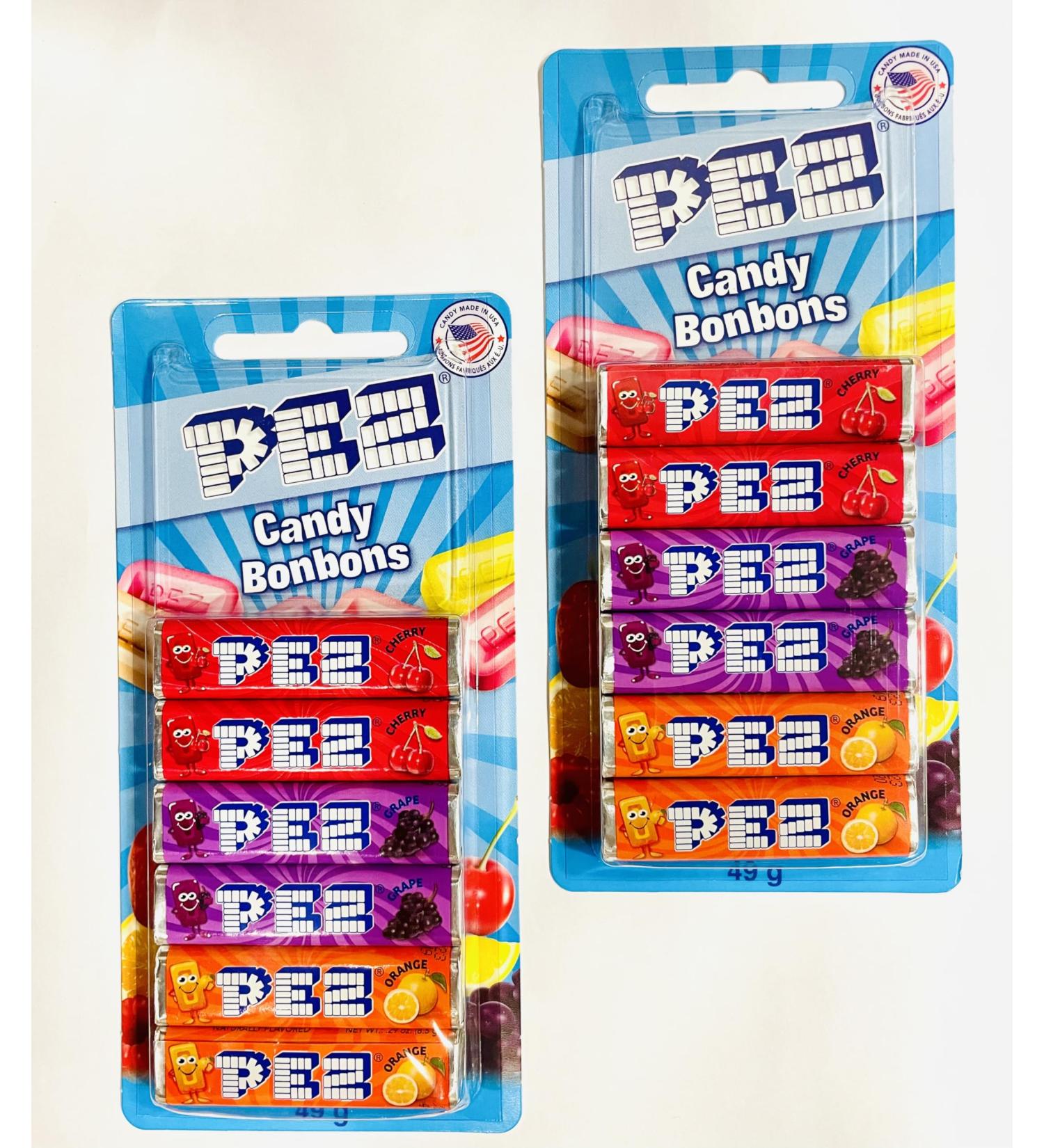 Candy refils 12 refills (4 x Grape 4 x Cherry 4 x Orange) 98gr - Buy Online on GoSupps.com