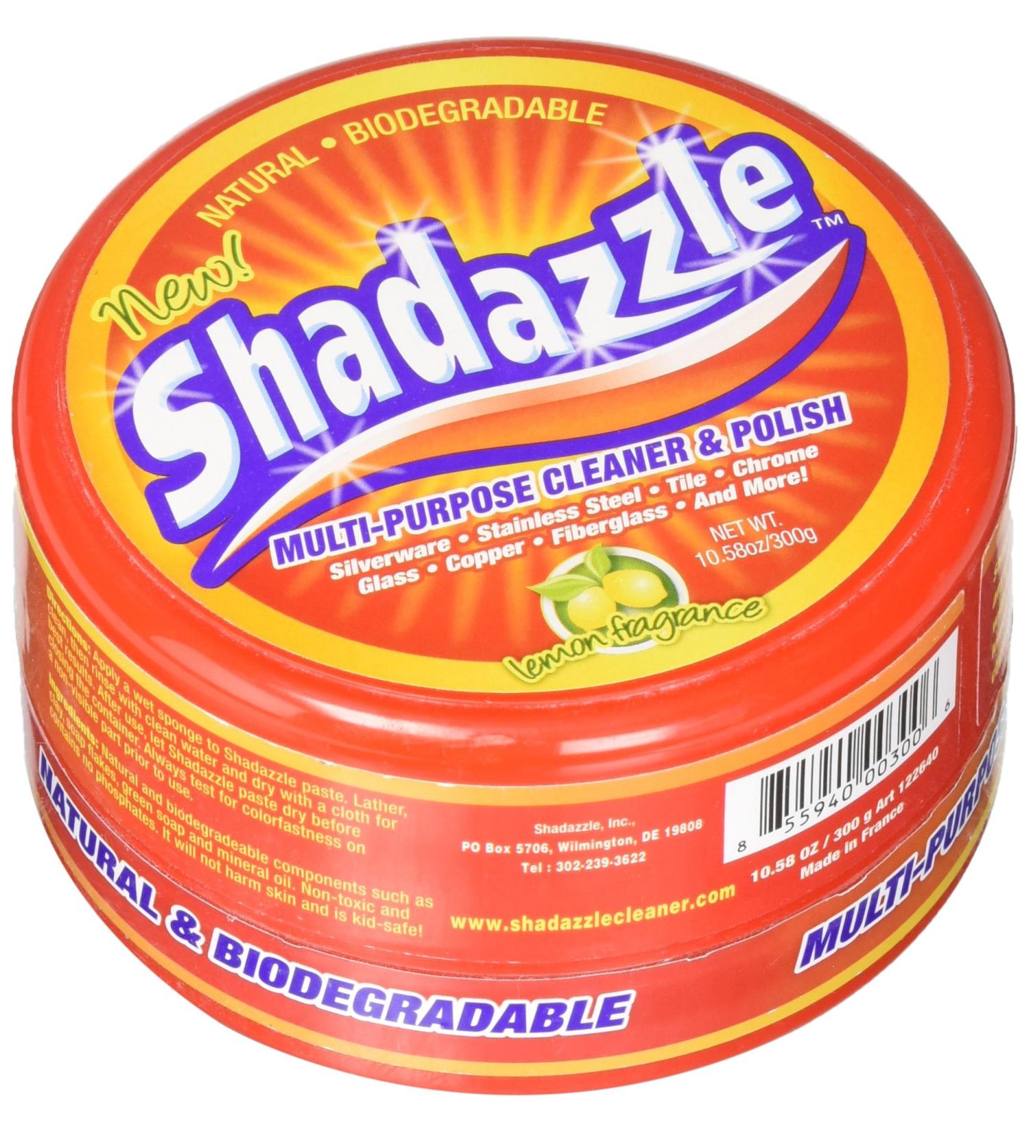 Shadazzle Multi-Surface Cleaner & Polish - 10.58 oz | Eco-Friendly Shine for All Surfaces - International Shipping Available - Buy Online on GoSupps.com