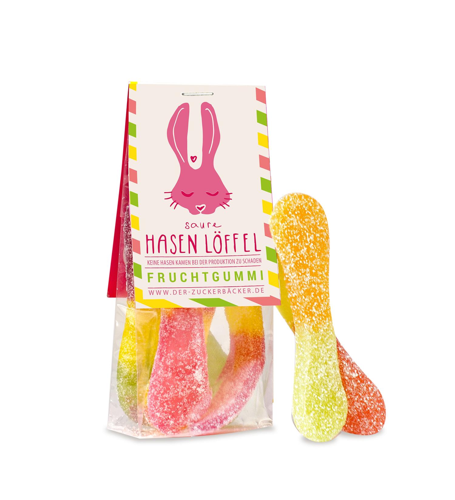 Buy Sour Bunny Spoons - 70g Easter Snack Bag | Sweet Souvenirs for Sour Sweet Tooths - International Shipping Available! - Buy Online on GoSupps.com