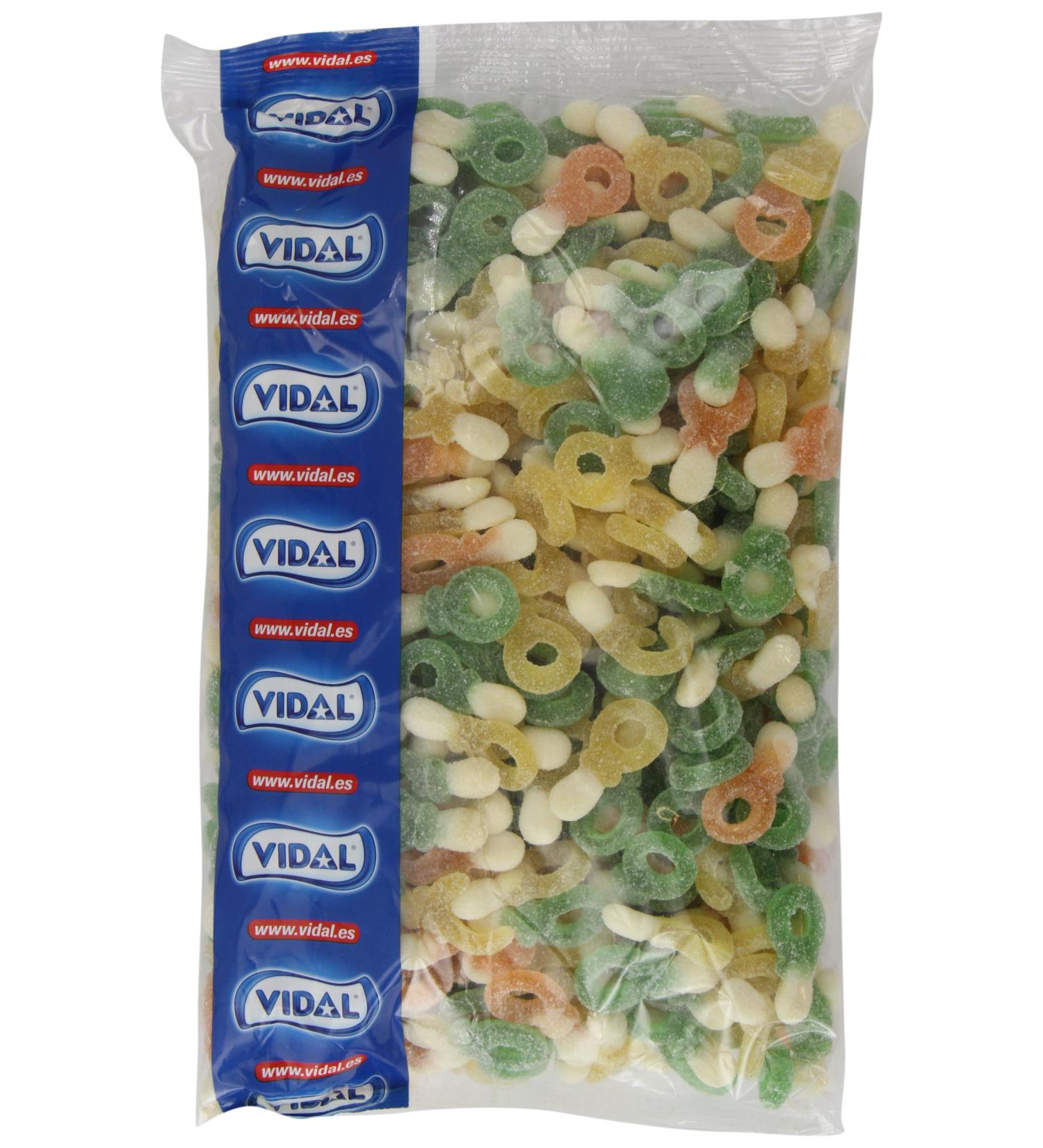 Vidal Fizzy Dummies 3 Kg - Buy Online on GoSupps.com