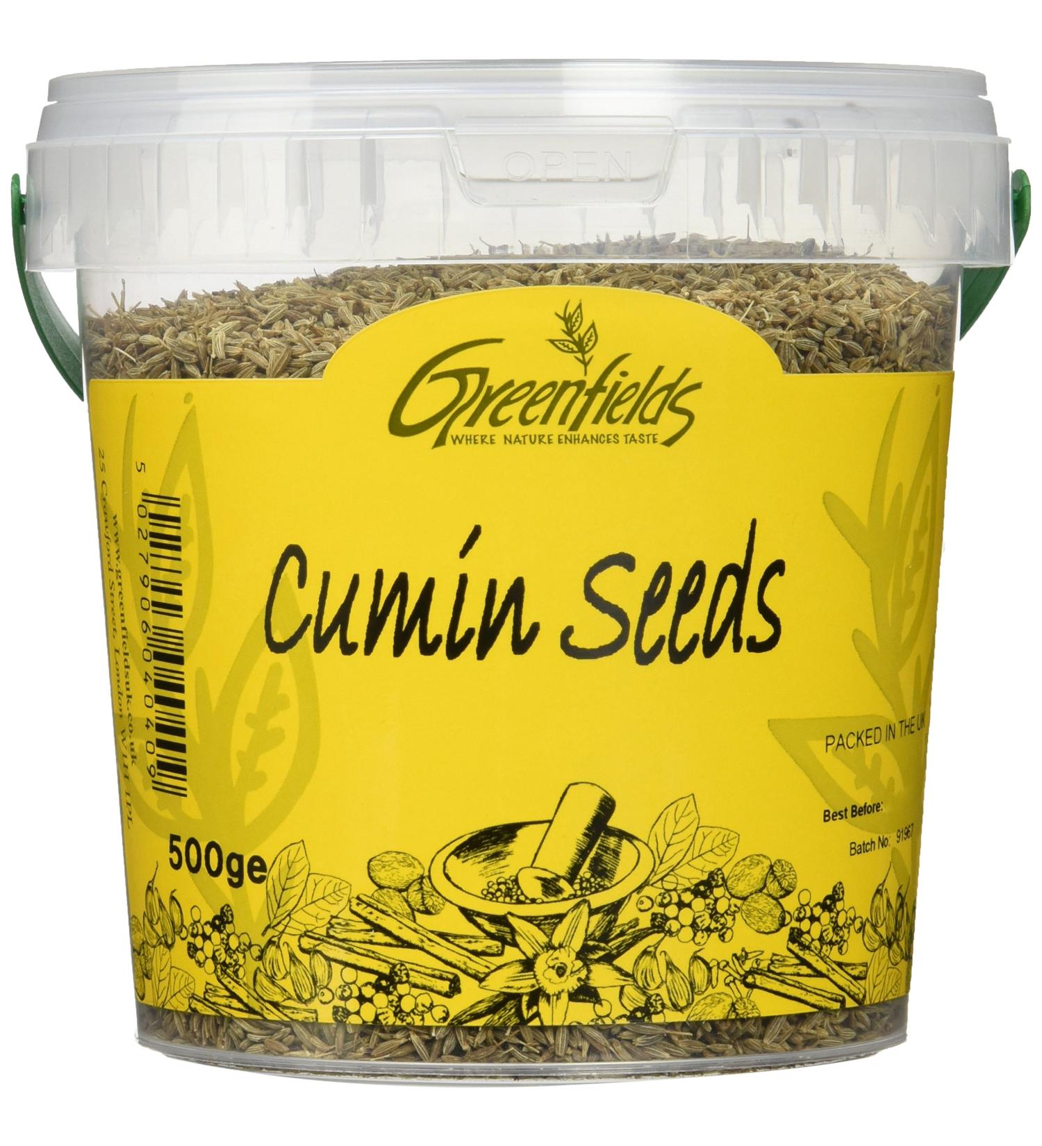 Greenfields Cumin Seeds 500 g - Buy Online on GoSupps.com