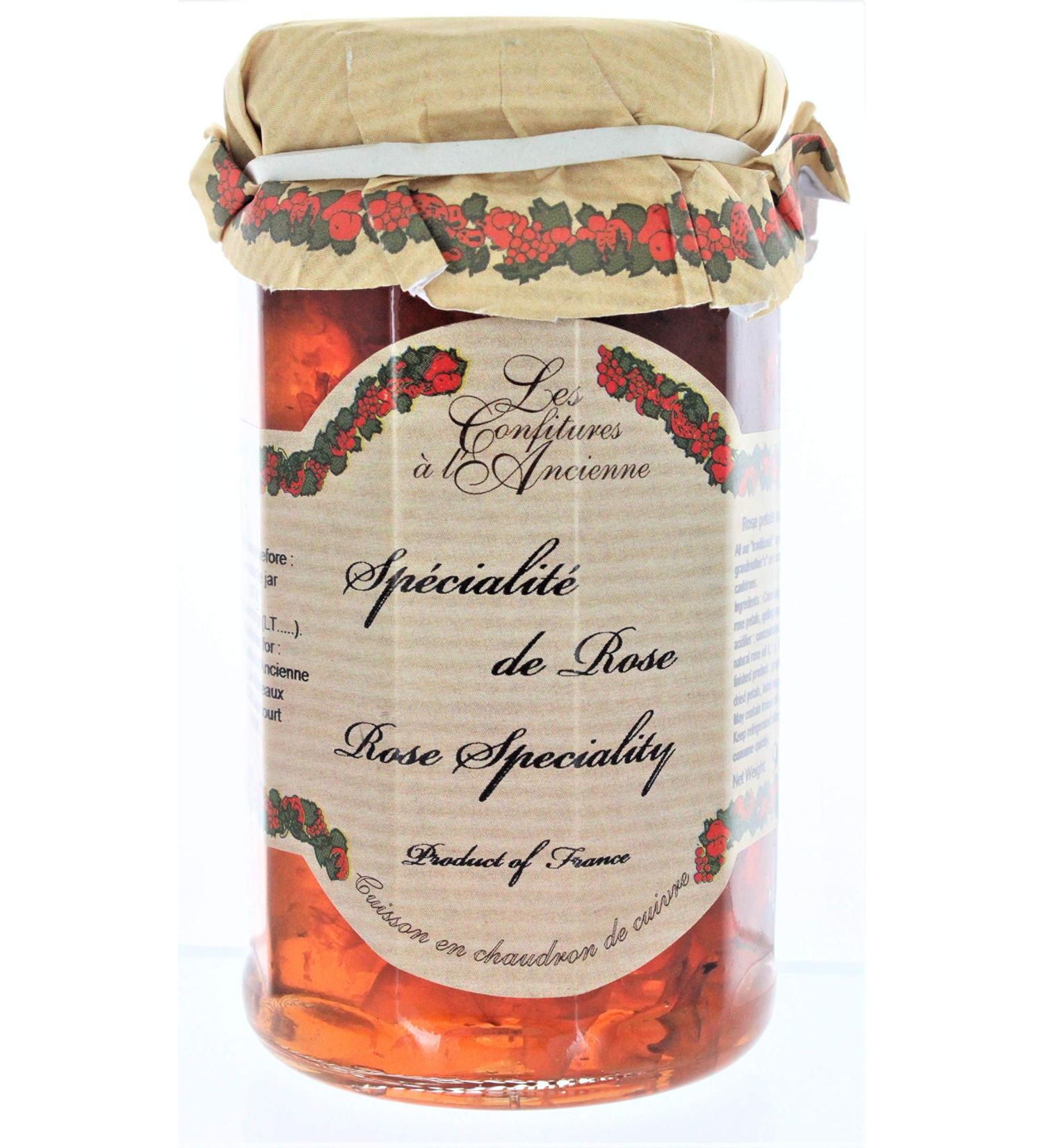 Set of 2 Rose Petal French Preserves - Les Confitures la Ancienne Jam 9.5 oz - Buy Online on GoSupps.com
