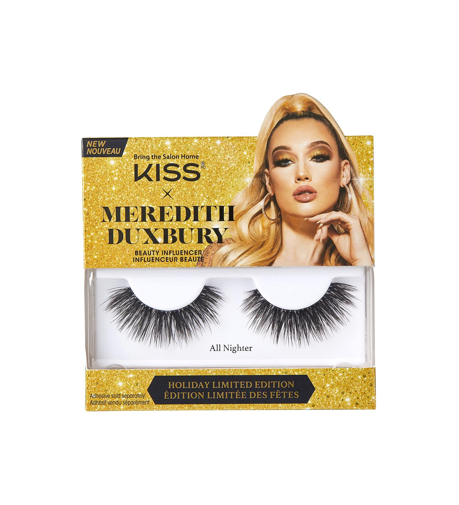 KISS x MEREDITH DUXBURY Limited Edition False Eyelashes All Nighter - 1 Pair - Buy Online on GoSupps.com