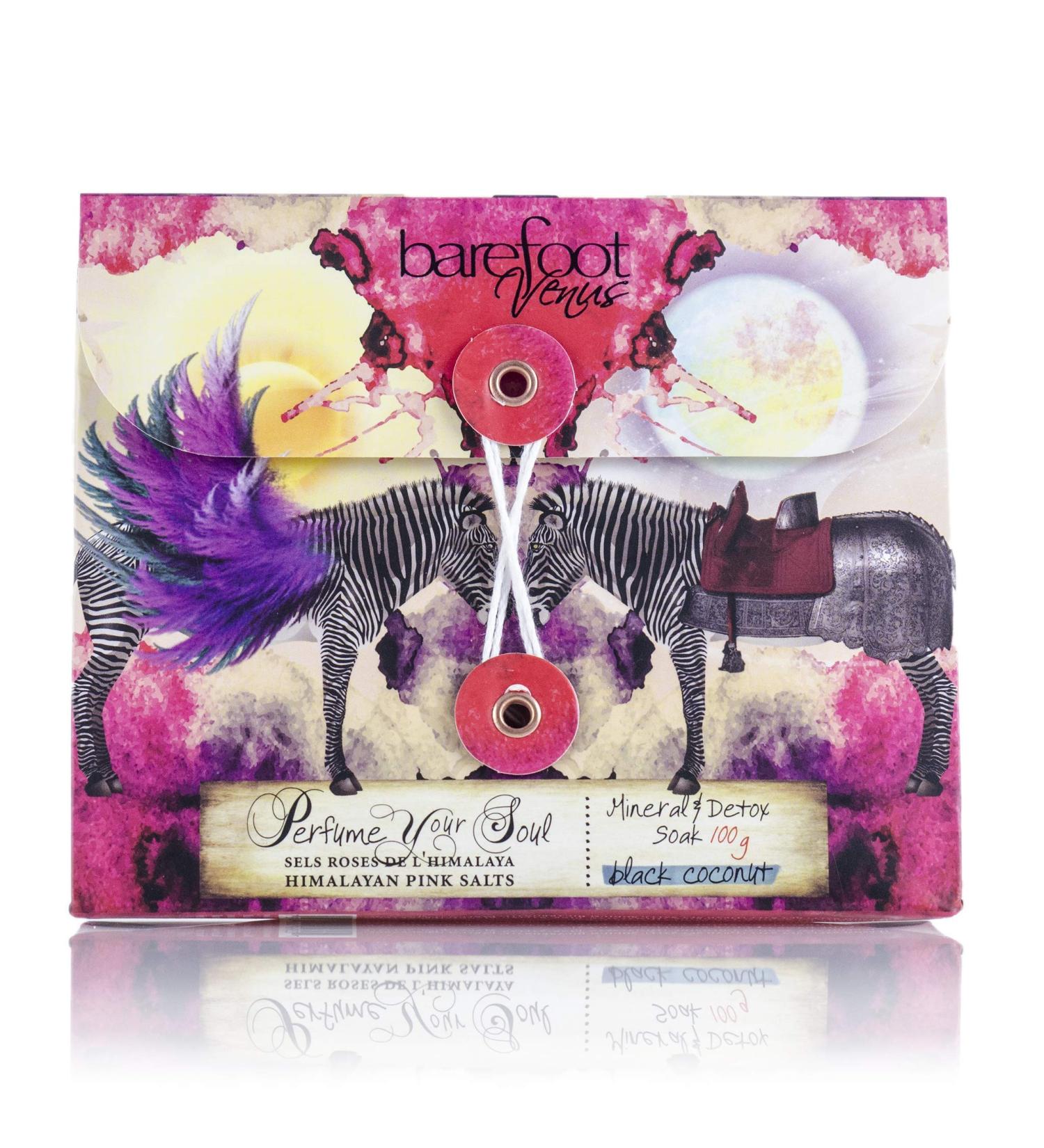 Himalayan Pink Salts Mineral & Detox Bath Soak (Black Coconut 100 Grams)