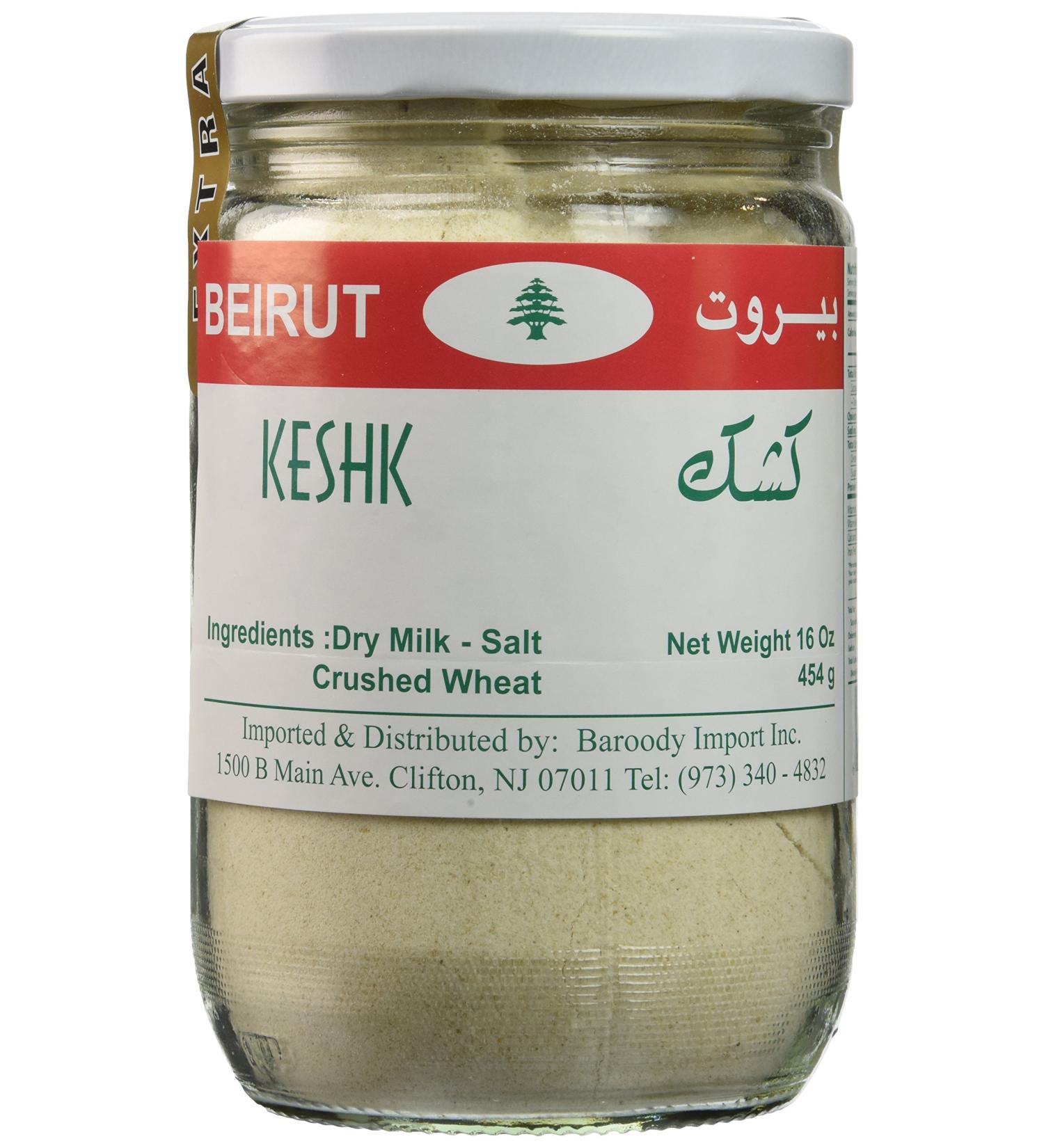 Baroody Lebanon KESHK, 16 oz 1 Pound (Pack of 1)