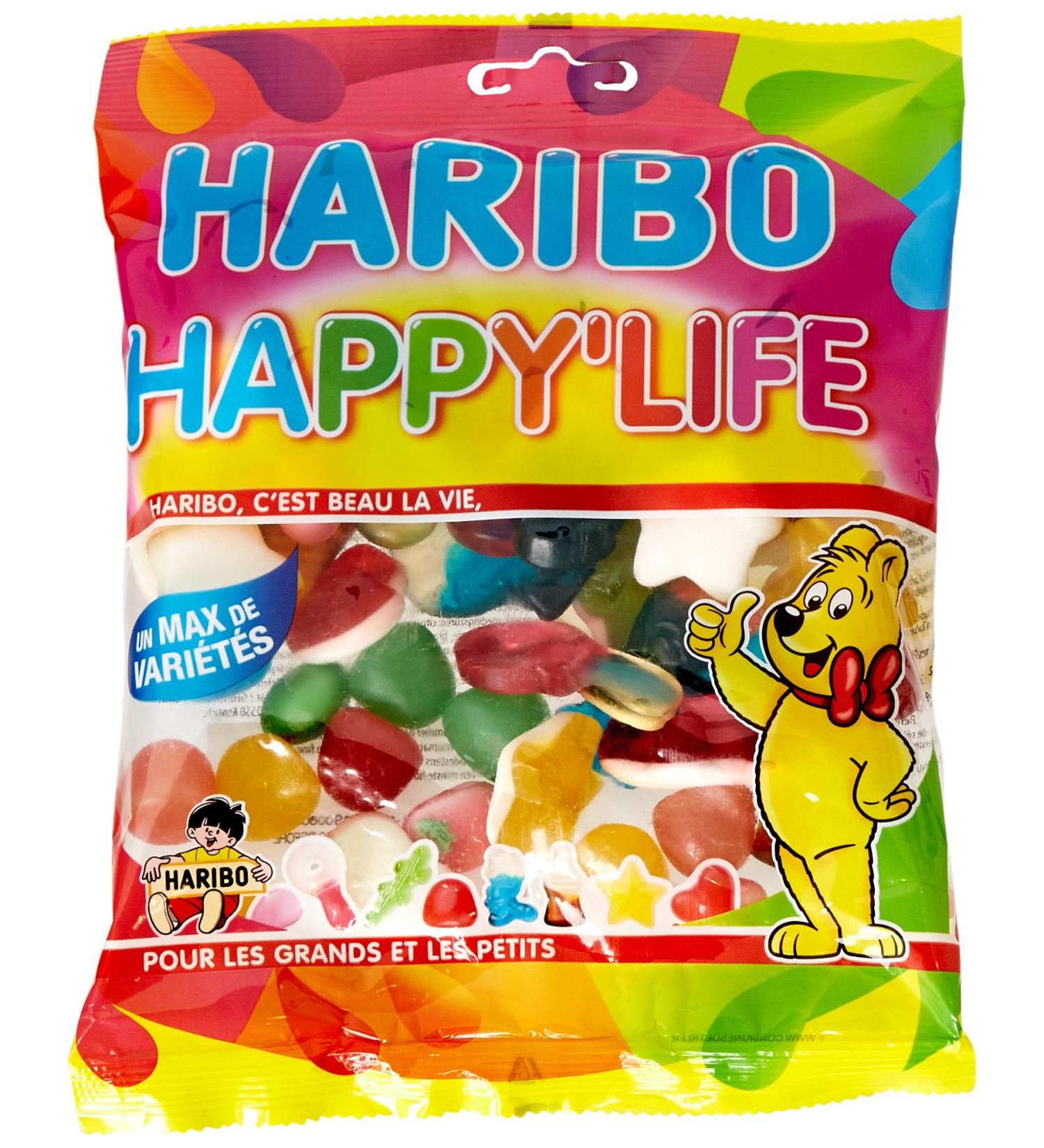 Haribo Happy Life Candy - Assorted Confectionery 275g - Buy Online on GoSupps.com