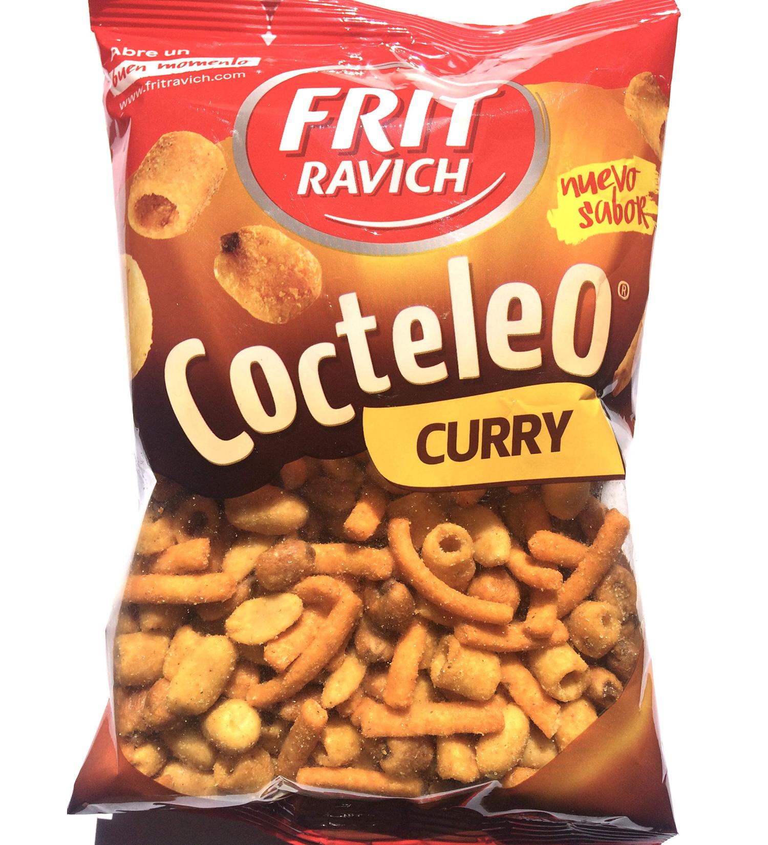 But grilled cocktail curry Fried ravich Lot 2 bags of 180Gr