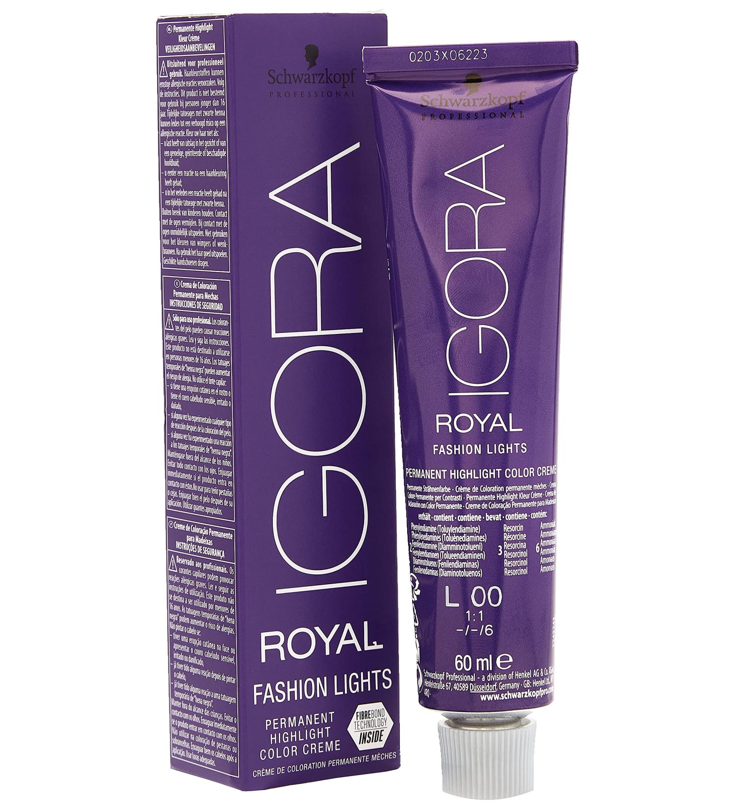Schwarzkopf Igora R. Fashion Lights L-00 Natur Extra 60ml - Buy Internationally | Premium Hair Color Fast Shipping - Buy Online on GoSupps.com