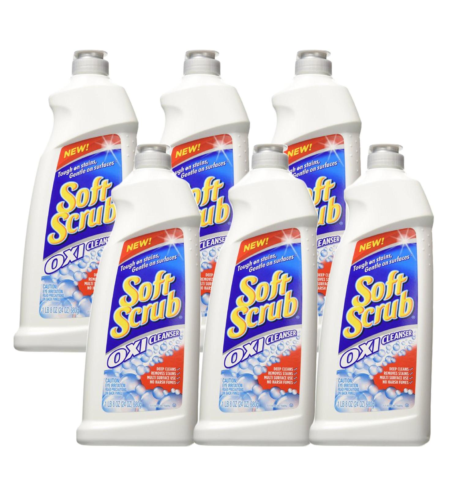 Soft Scrub Oxi Cleanser 24 Ounce (Pack of 6)