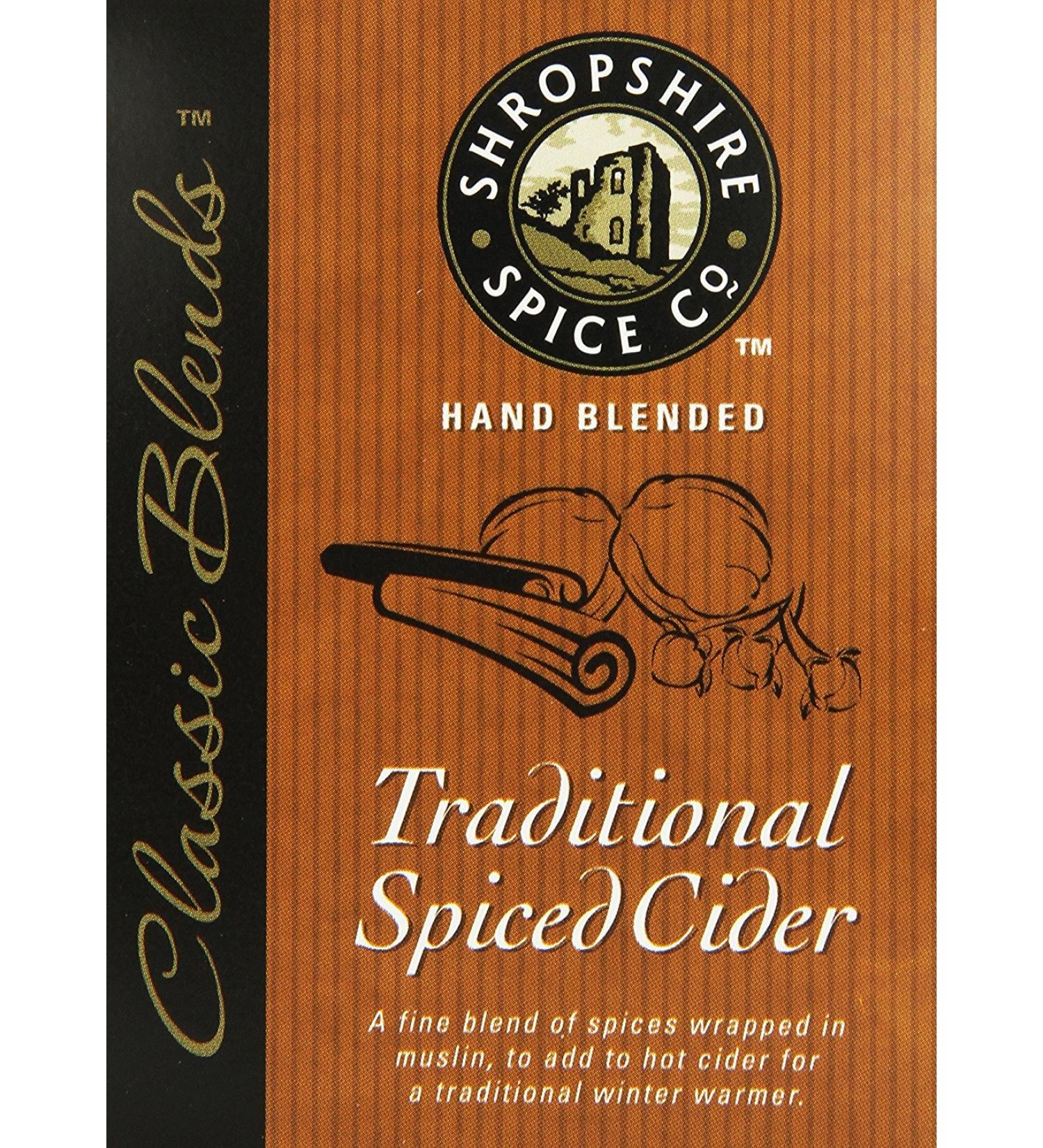 Shropshire Spice Spiced Cider Spice Mix 8g - Enhance Your Cider with Our Premium Blend - Buy Online on GoSupps.com