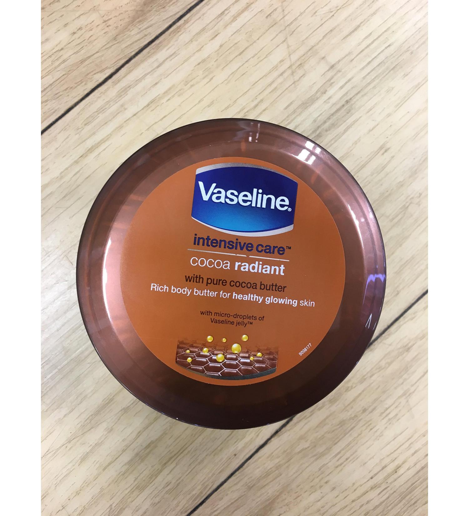 Body Butter - Radiant Cocoa - Vaseline - Cream and Care - 250 ml